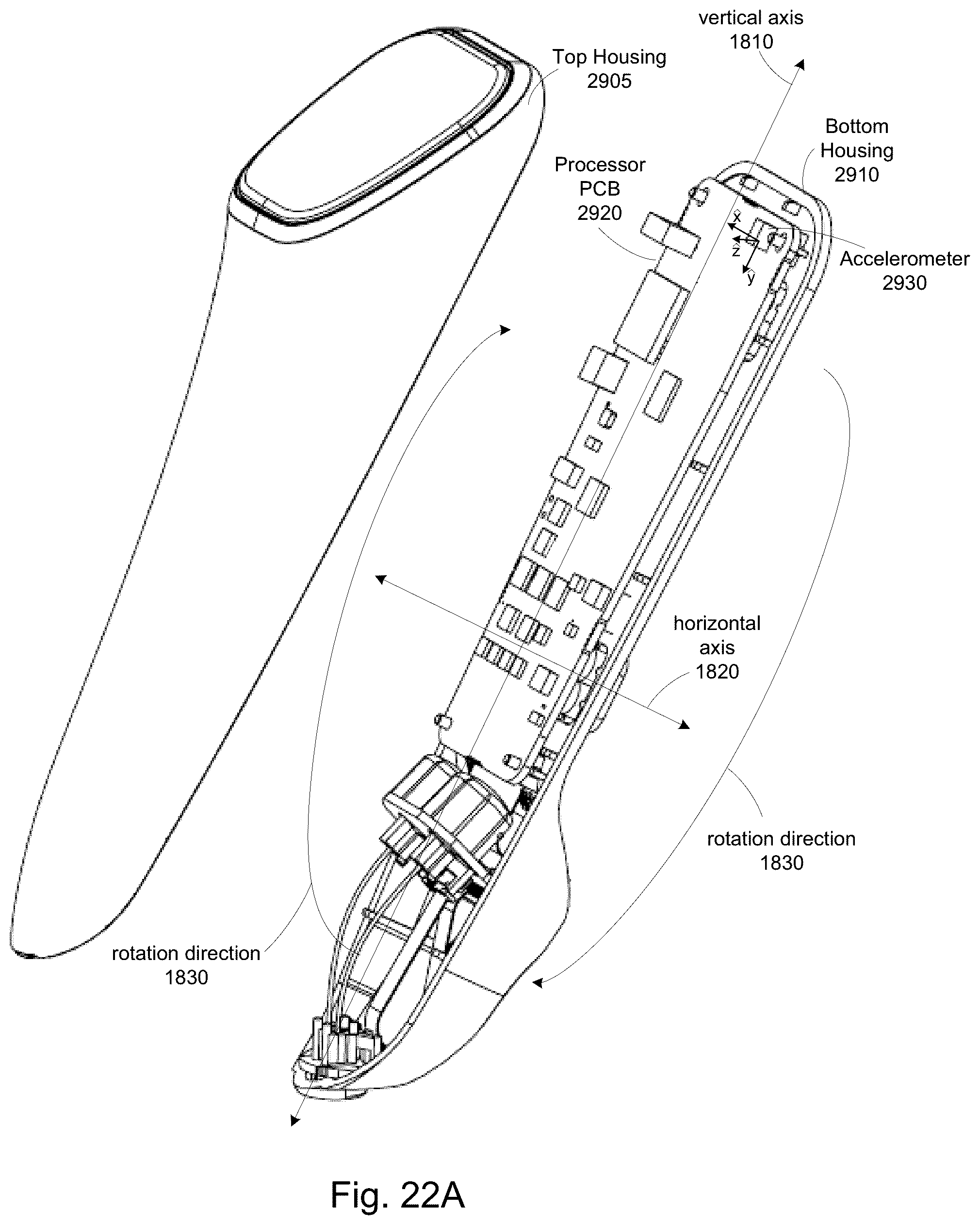 Patent US12551144 Figure 20 – Handheld oximeter with display of real-time and average measurement determination
