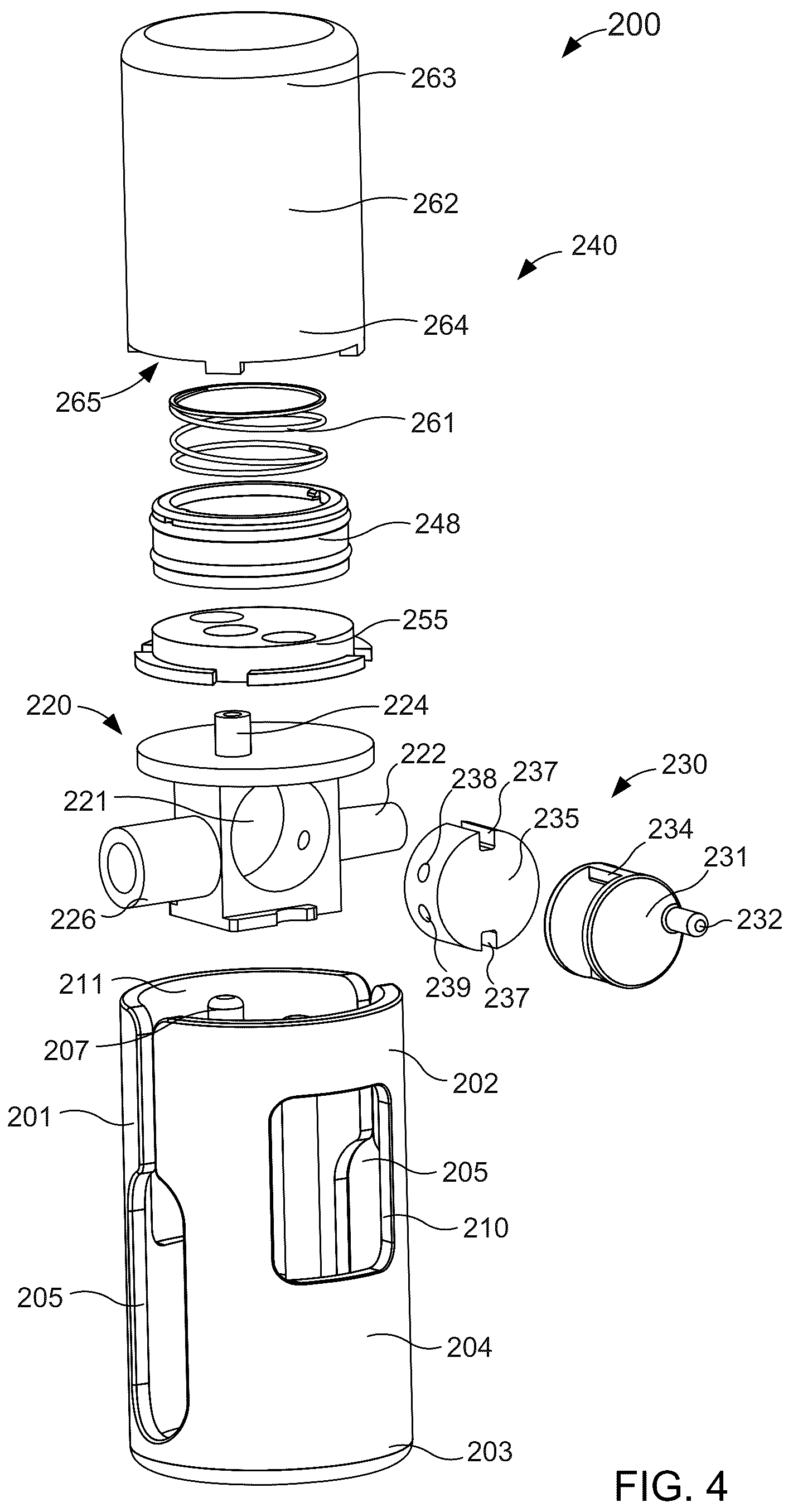 Patent US12551150 Figure 3 – Fluid diversion mechanism for bodily-fluid sampling