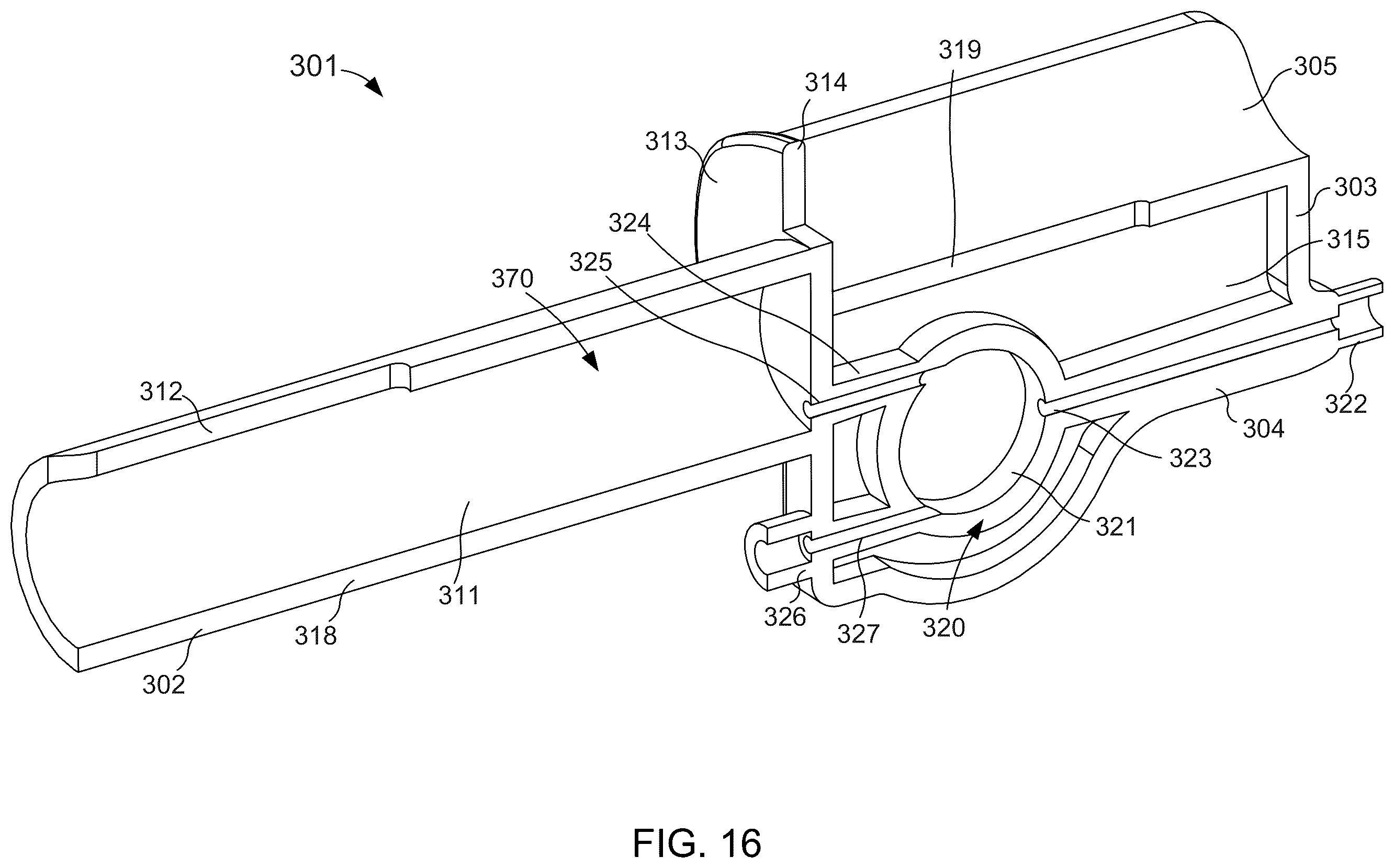 Patent US12551150 Figure 13 – Fluid diversion mechanism for bodily-fluid sampling