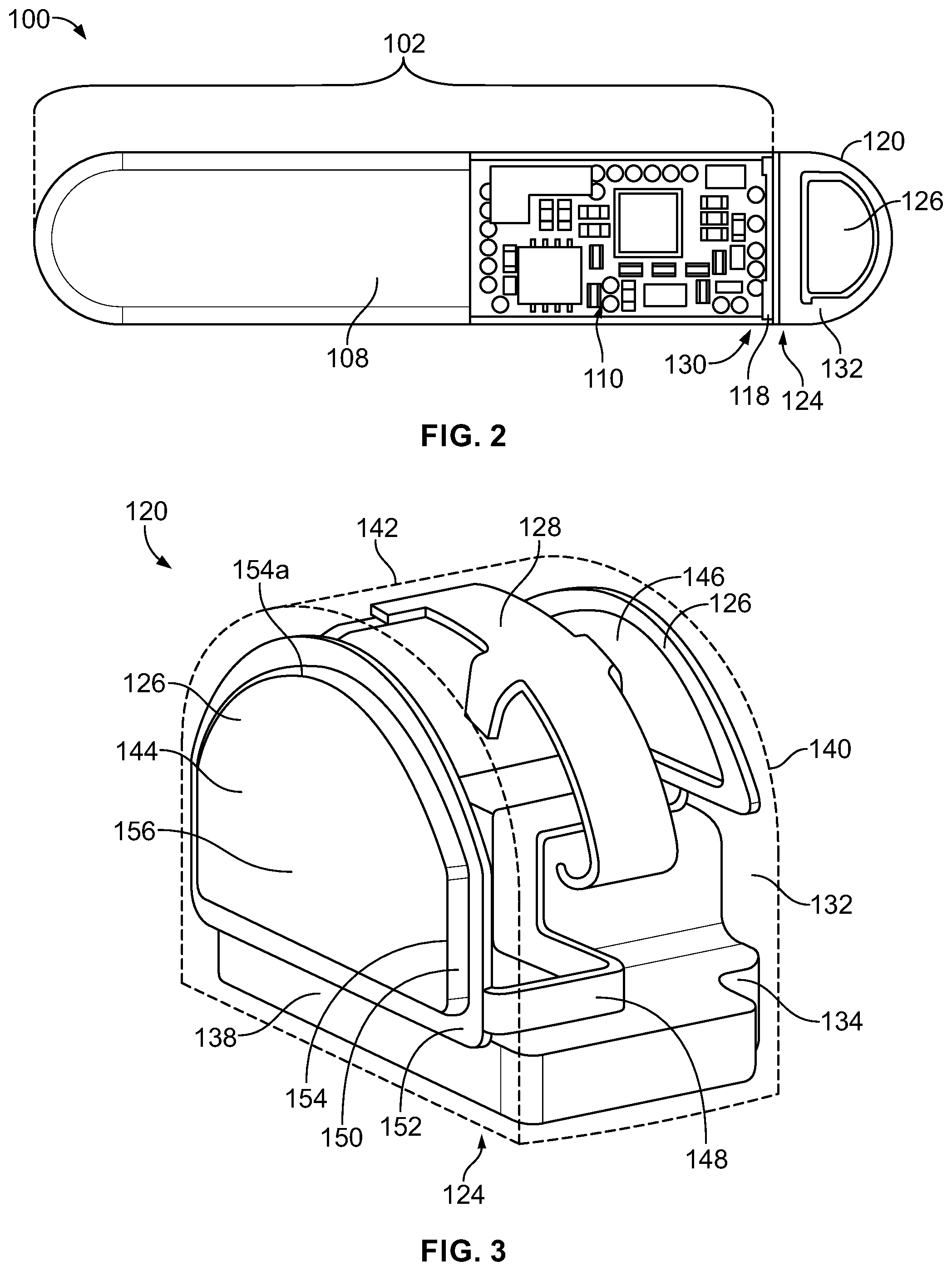 Patent US12551153 Figure 3 – Implantable medical device with multi-sided header electrode