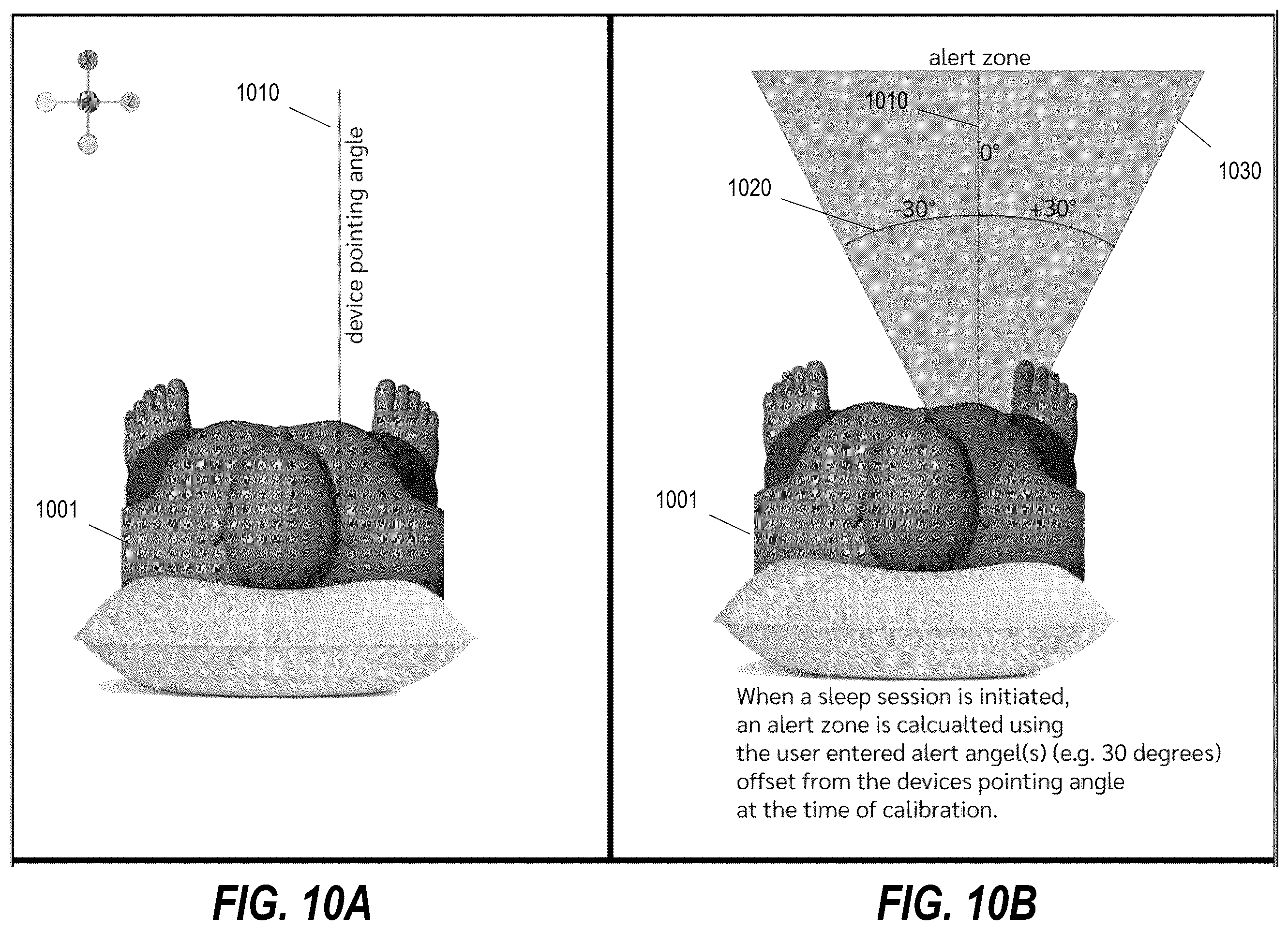 Patent US12551164 Figure 10 – Diagnostic tool and therapeutic methods for sleep respiratory issues via a positional therapy ear device using audible notification