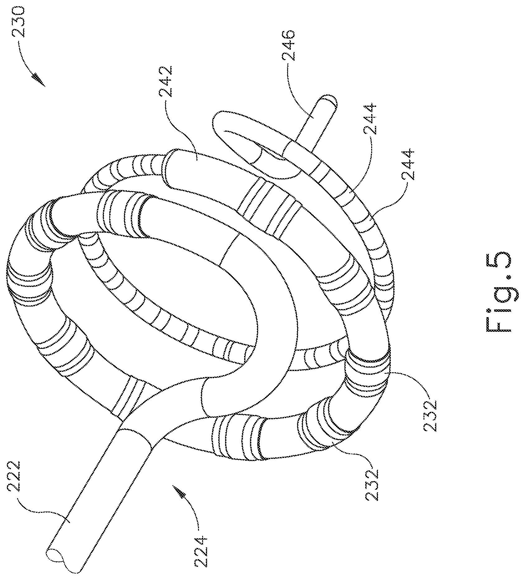 Patent US12551166 Figure 5 – Reference wires to remove noise and artifacts in cardiac mapping catheter