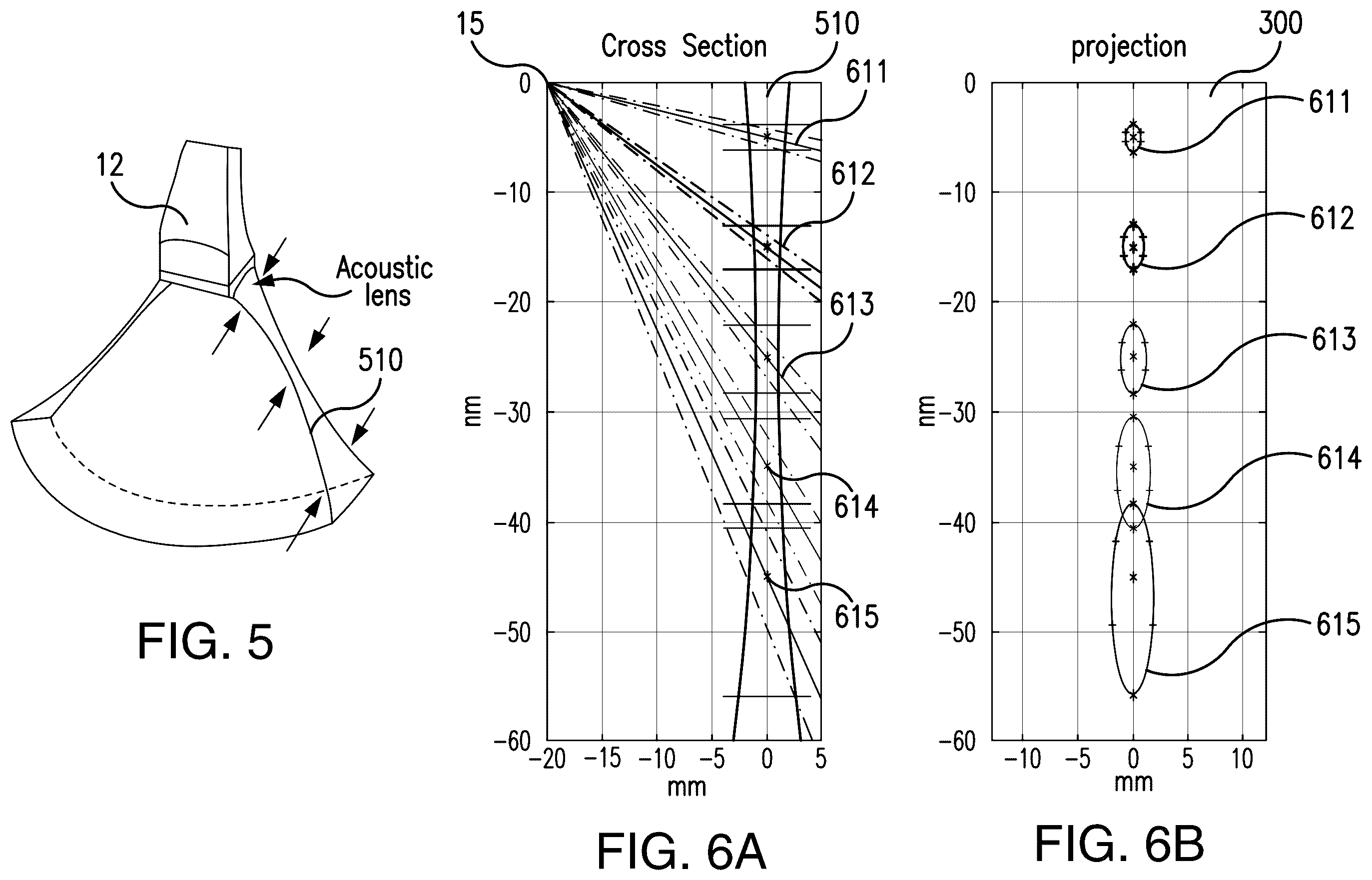 Patent US12551185 Figure 8 – On-screen markers for out-of-plane needle guidance