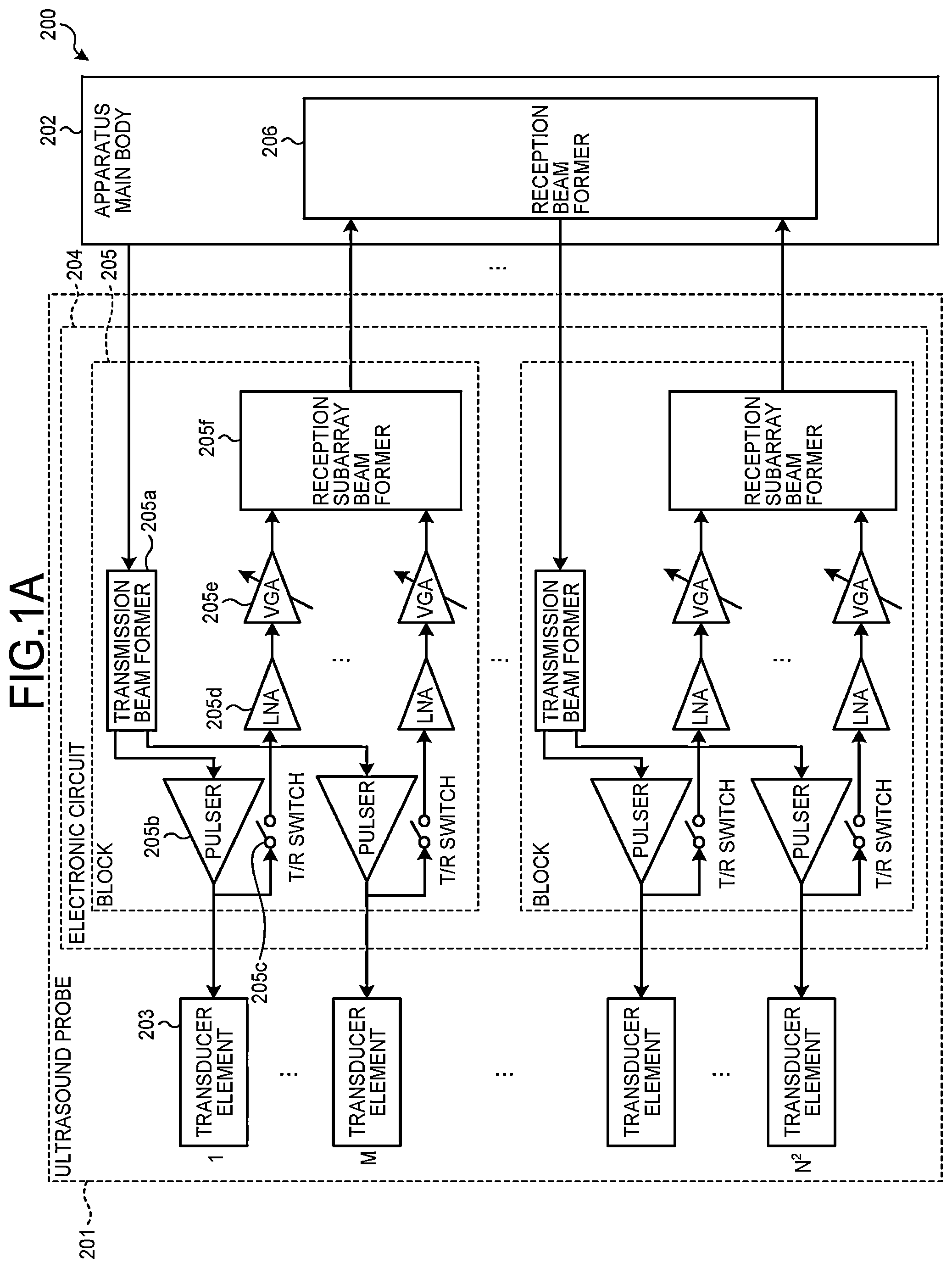 Patent US12551193 Figure 1 – Ultrasound diagnosis apparatus