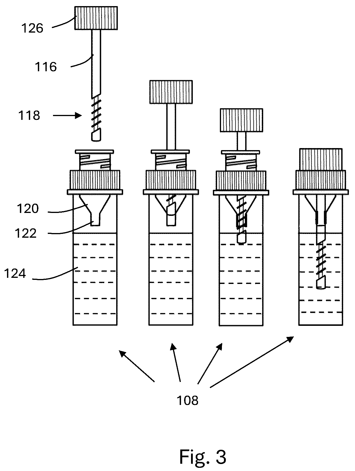Patent US12551198 Figure 3 – Automated system for quantitative collection and extraction of a fecal sample