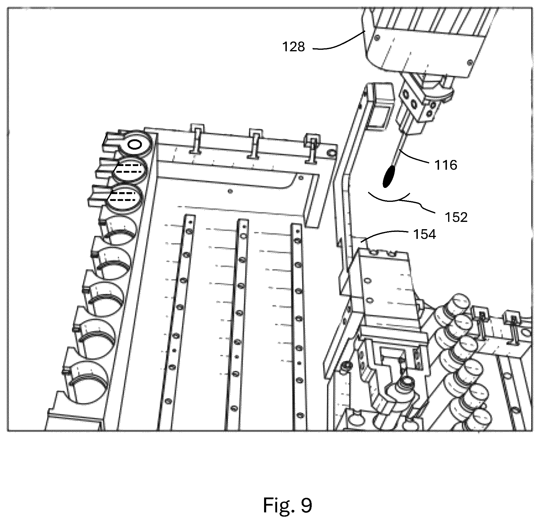 Patent US12551198 Figure 9 – Automated system for quantitative collection and extraction of a fecal sample