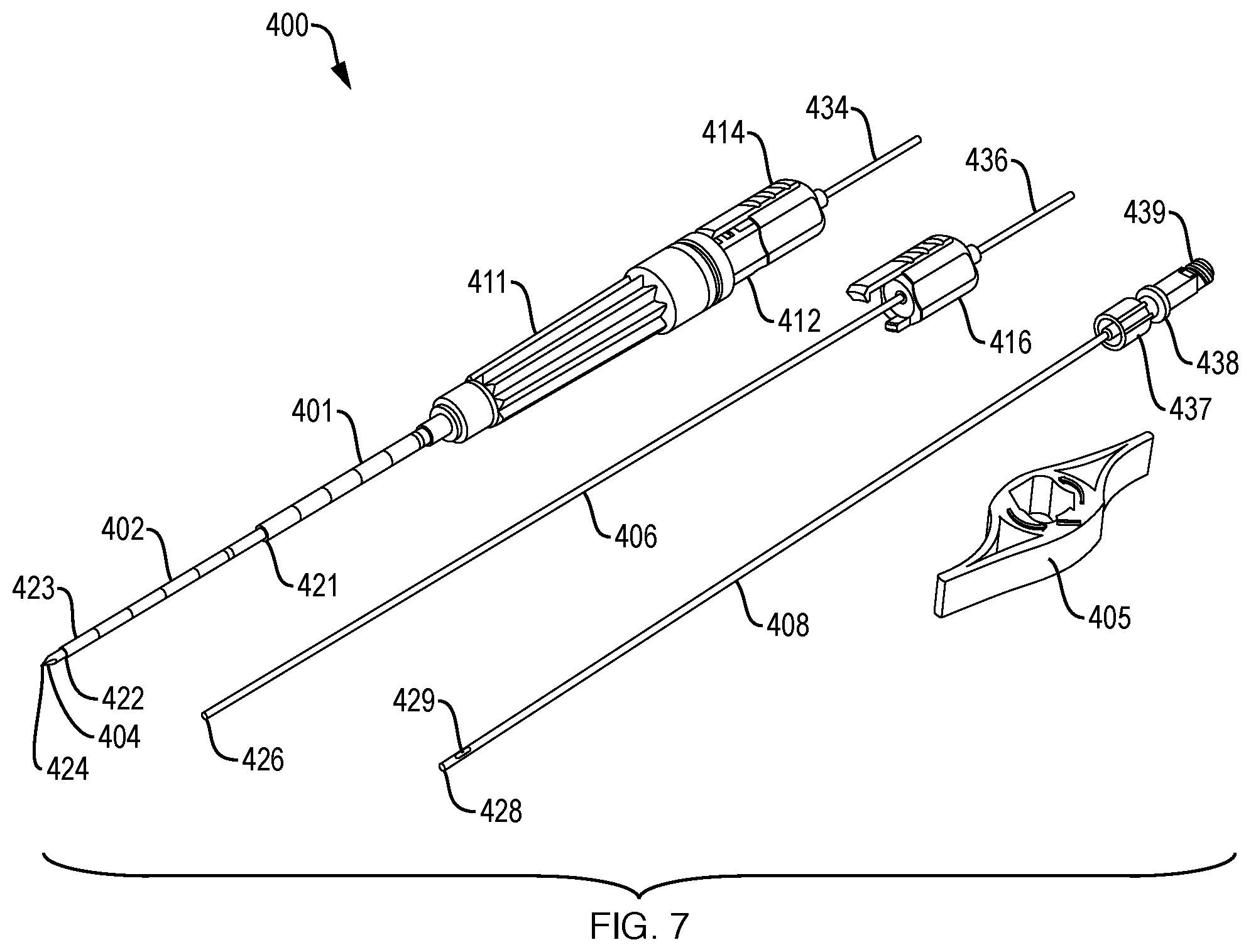 Patent US12551201 Figure 5 – Bone access, bone capture, and aspiration devices