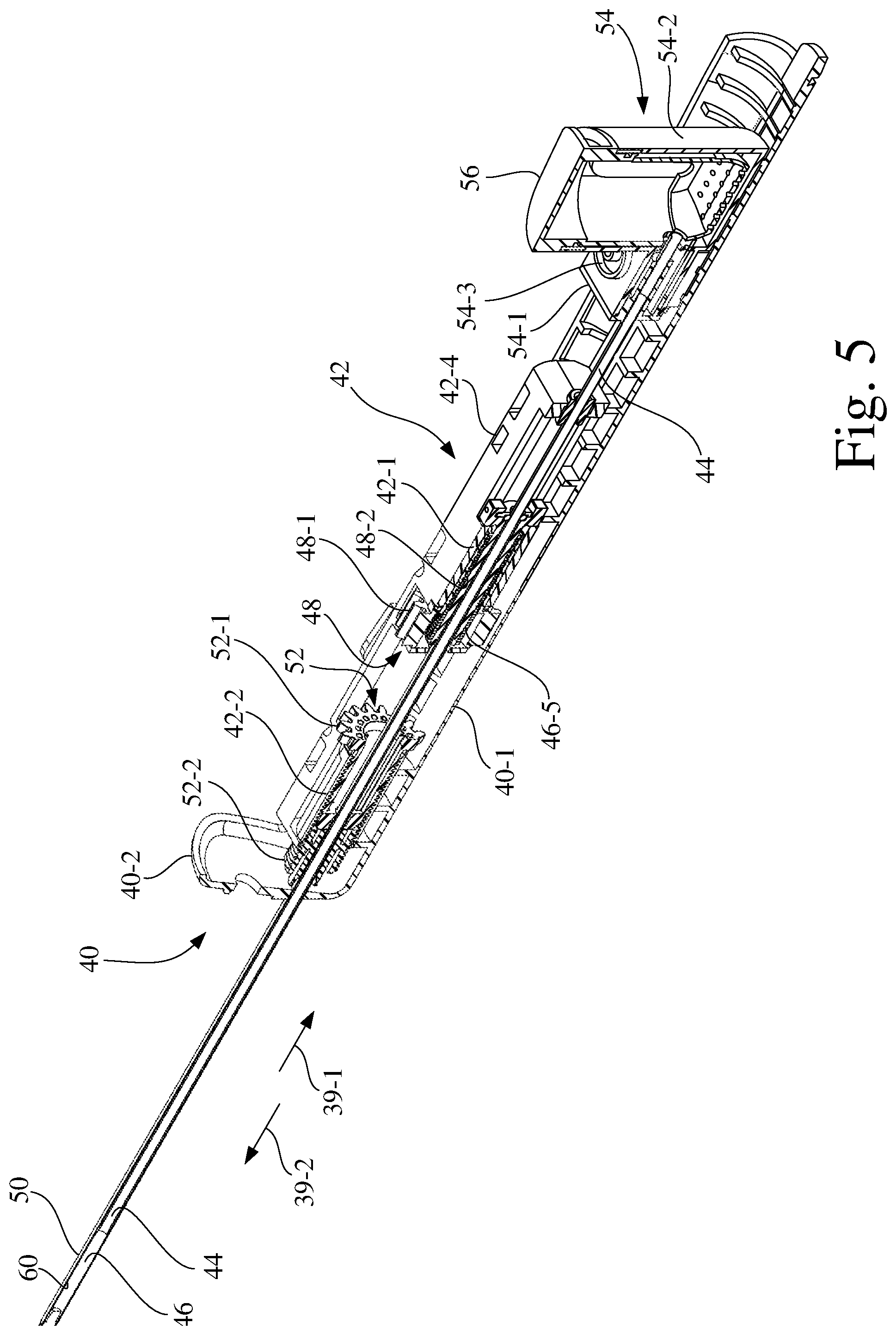 Patent US12551202 Figure 6 – Biopsy apparatus having a piercing module