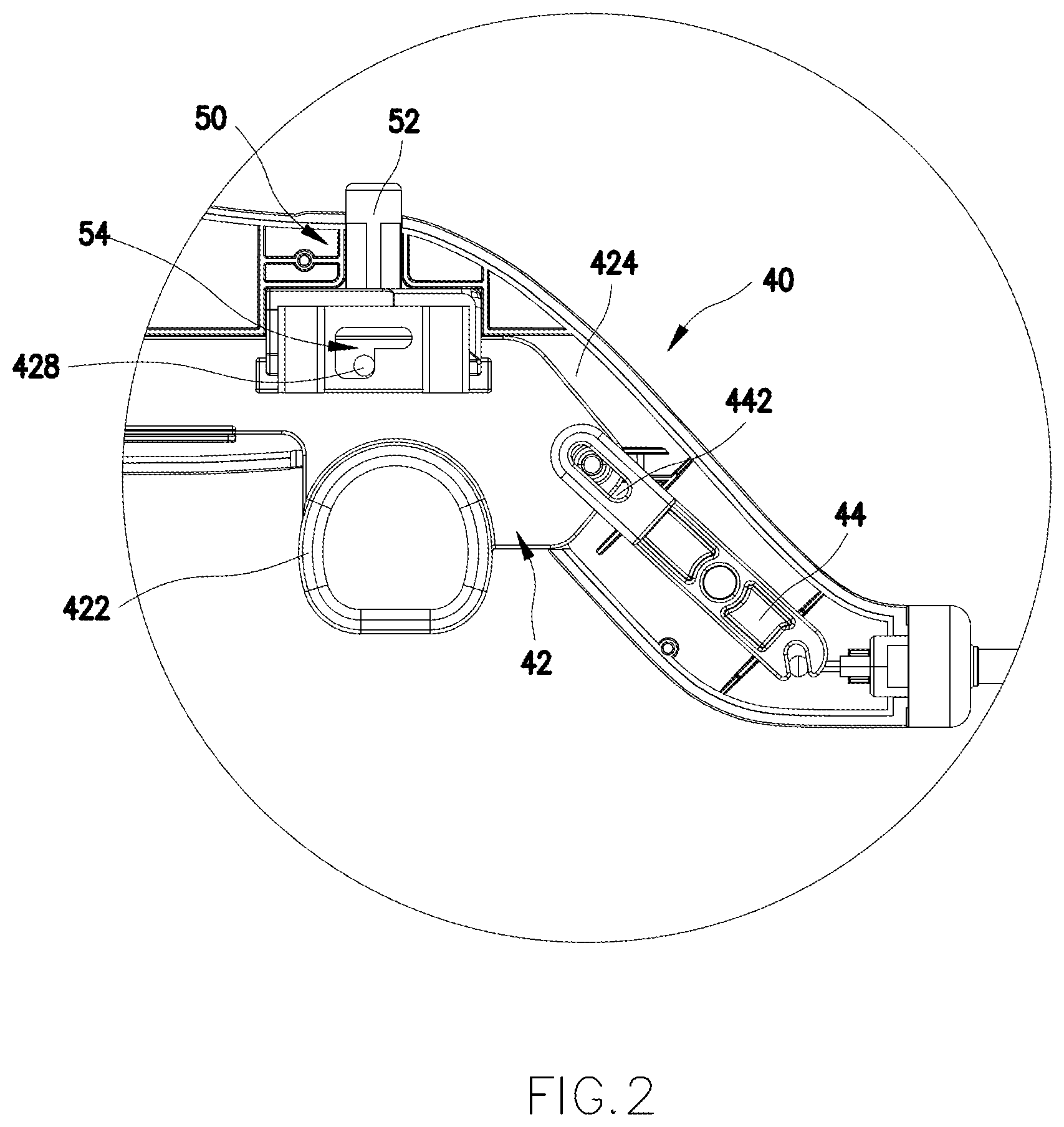 Patent US12551213 Figure 2 – Surgical device
