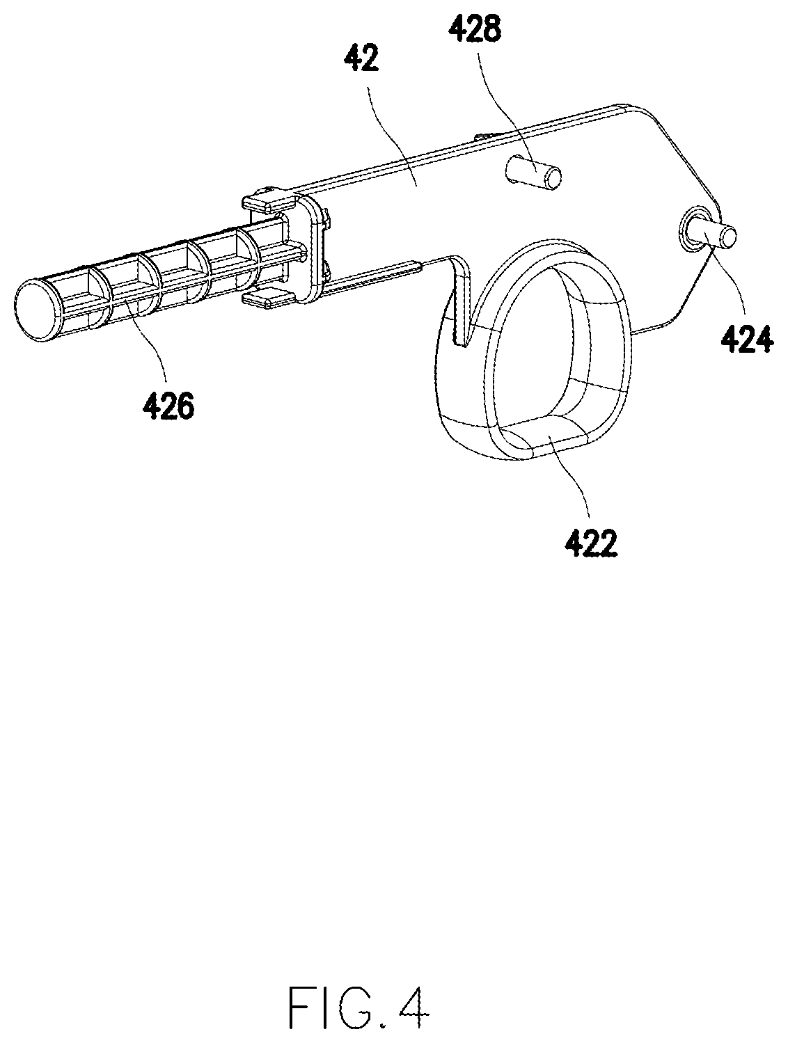 Patent US12551213 Figure 4 – Surgical device