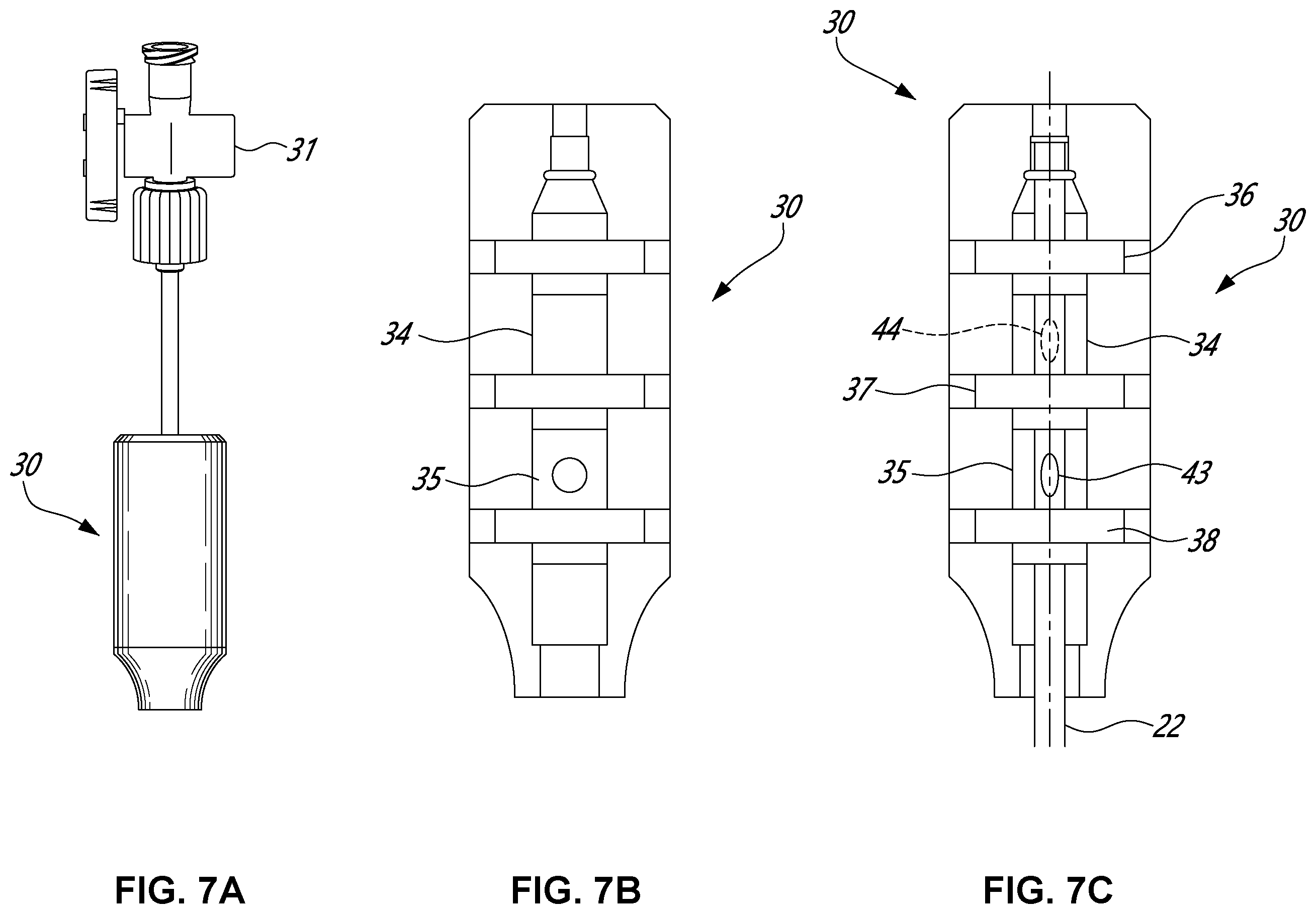 Patent US12551216 Figure 7 – Double-balloon catheter