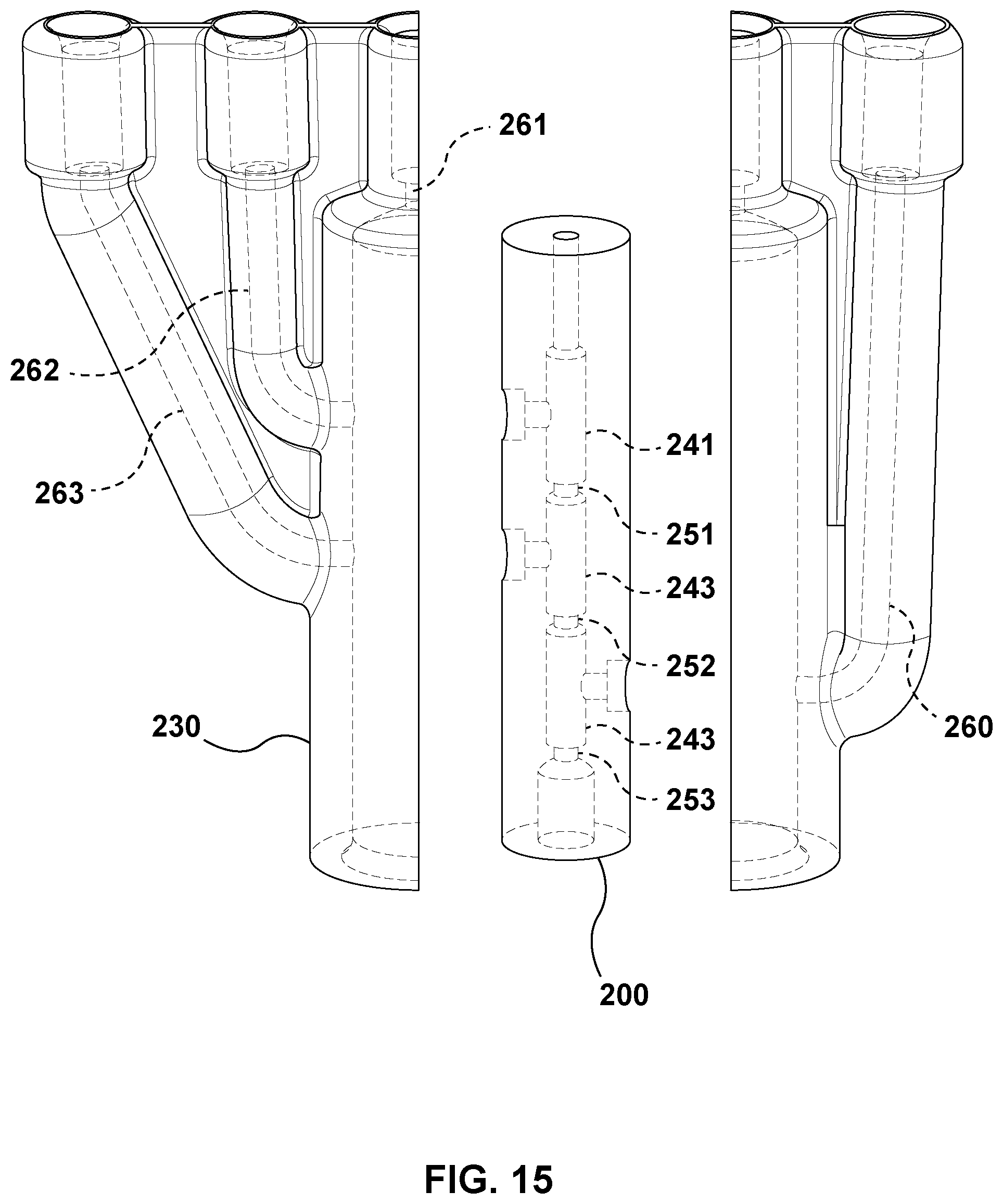 Patent US12551216 Figure 15 – Double-balloon catheter