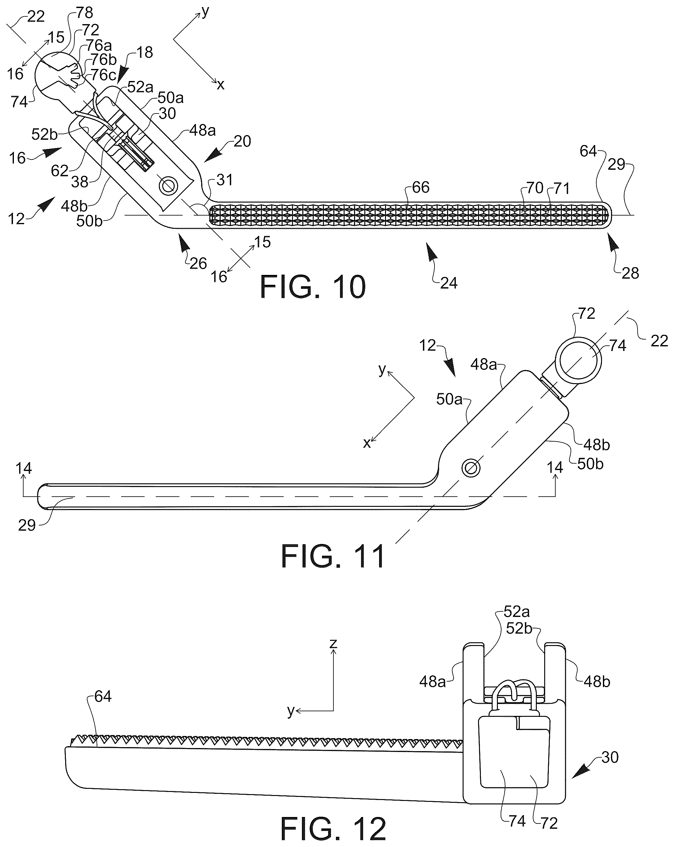 Patent US12551218 Figure 5 – Vascular clamp assembly