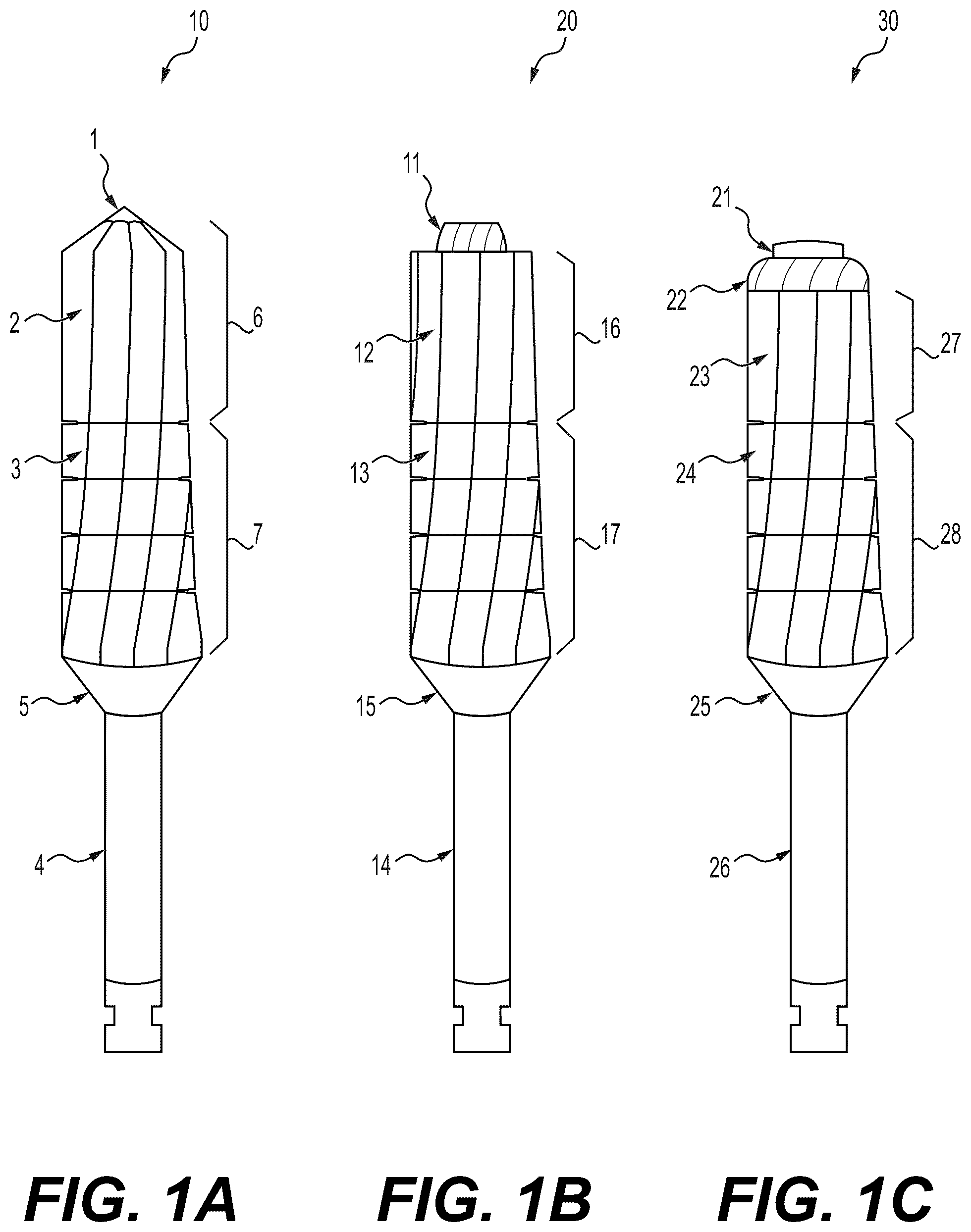 Patent US12551219 Figure 1 – Internal sinus lifting drill set