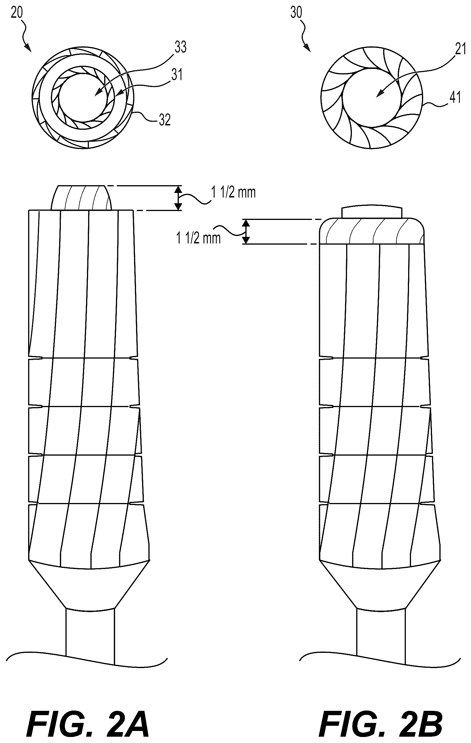 Patent US12551219 Figure 2 – Internal sinus lifting drill set