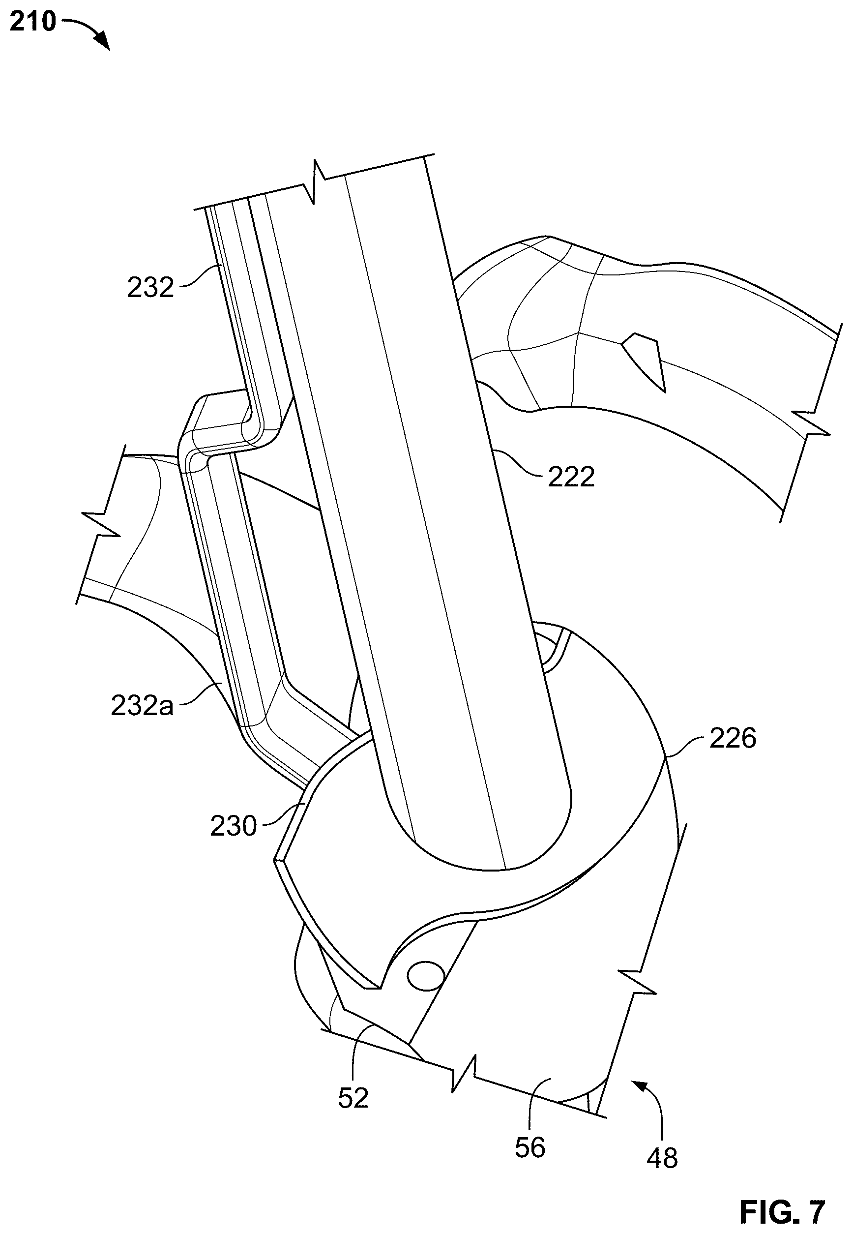 Patent US12551220 Figure 8 – Reamer for augmented glenoid implant
