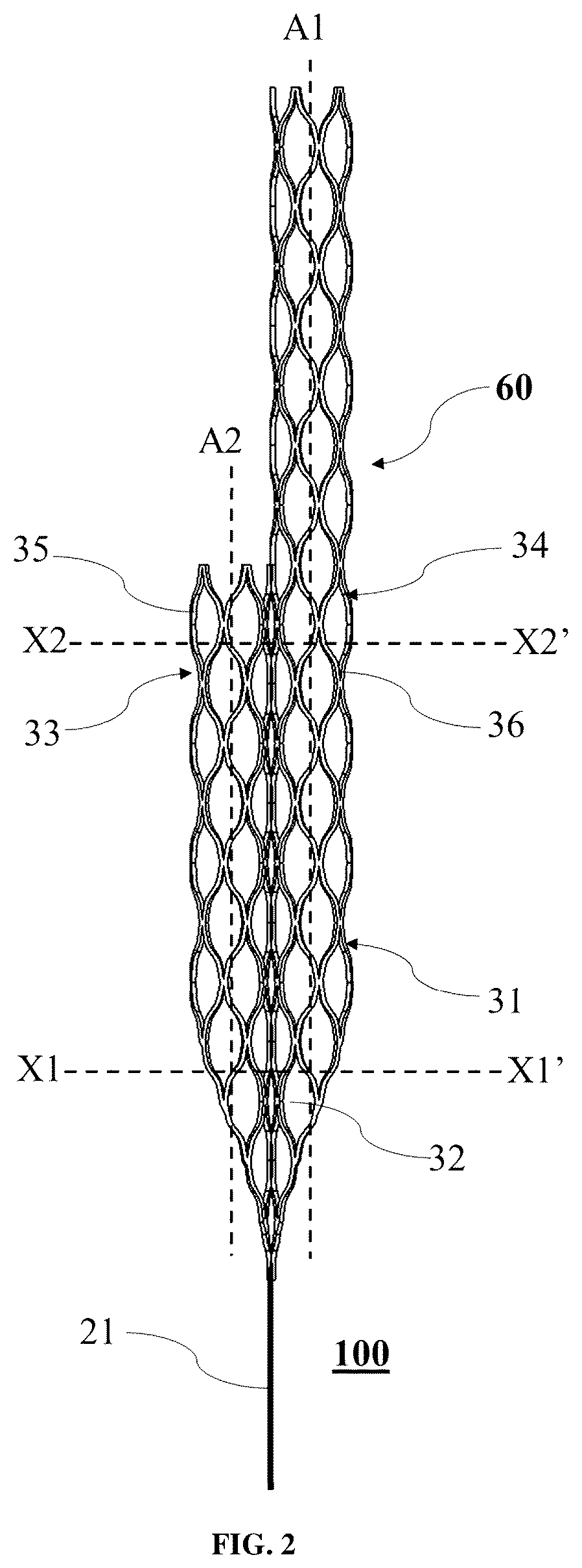 Patent US12551223 Figure 2 – Clot removal device