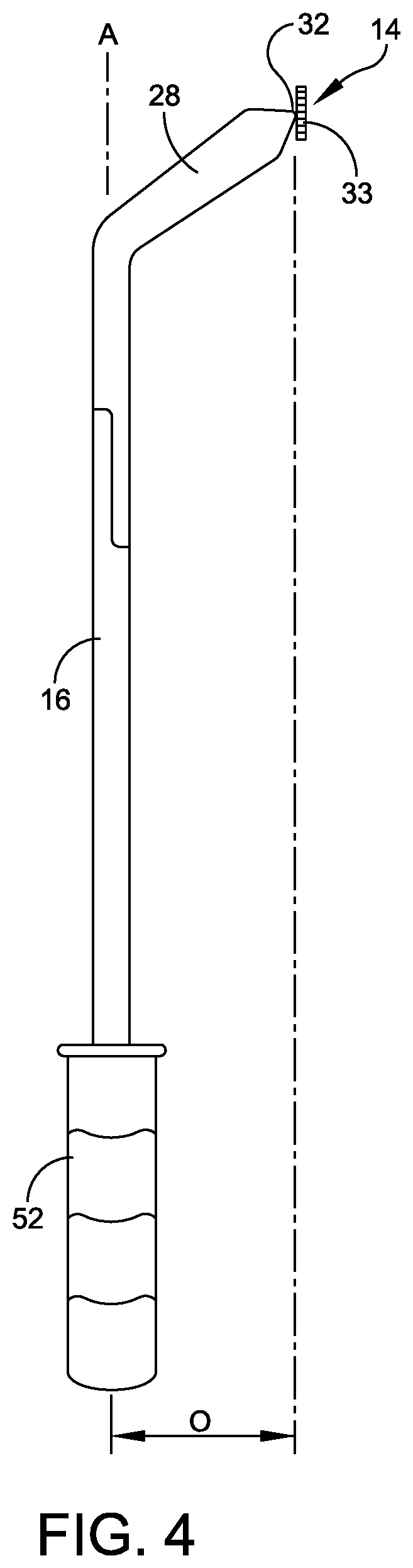 Patent US12551225 Figure 4 – Ergonomic forceps tool