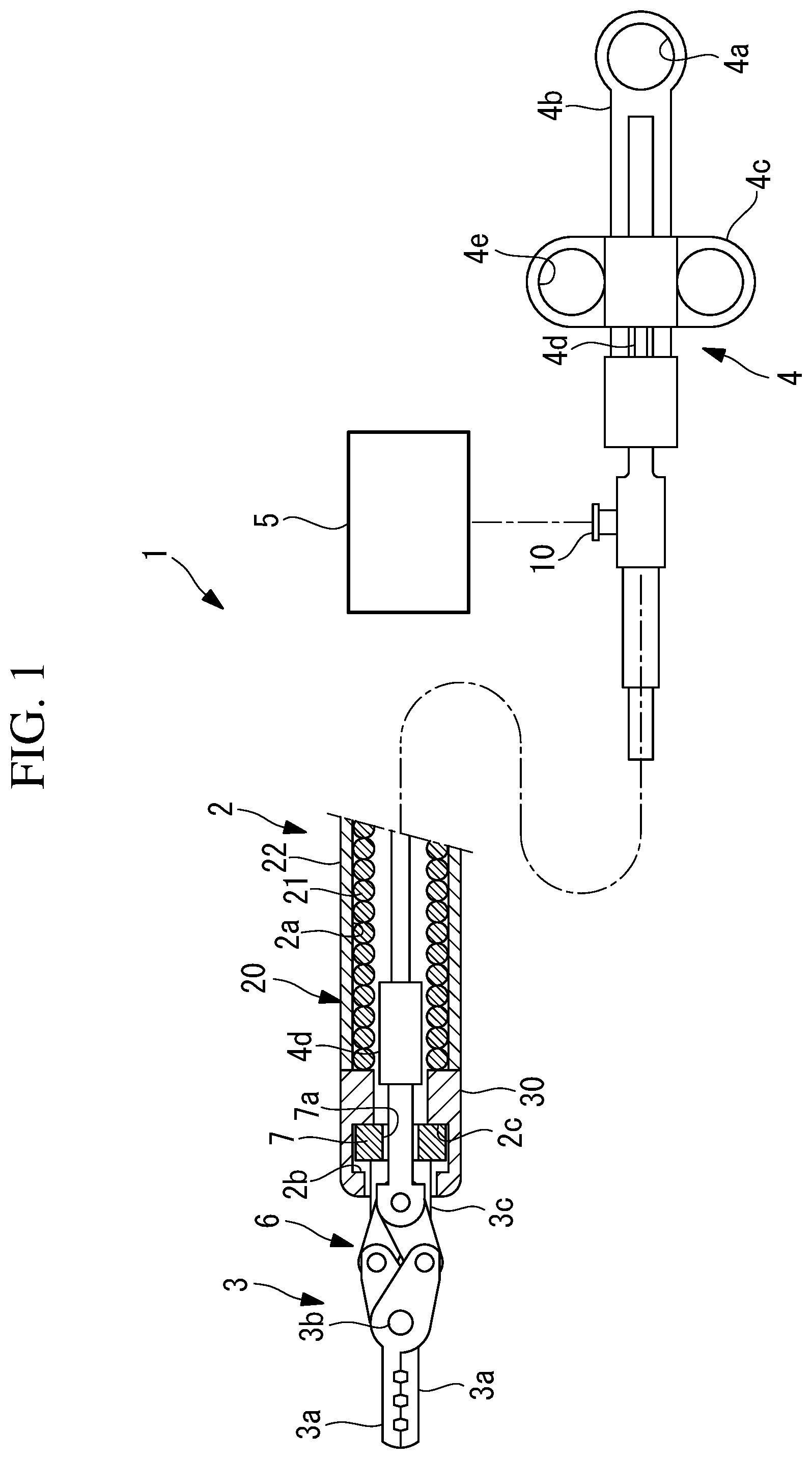Patent US12551226 — Endoscopic surgical device — Figure 1