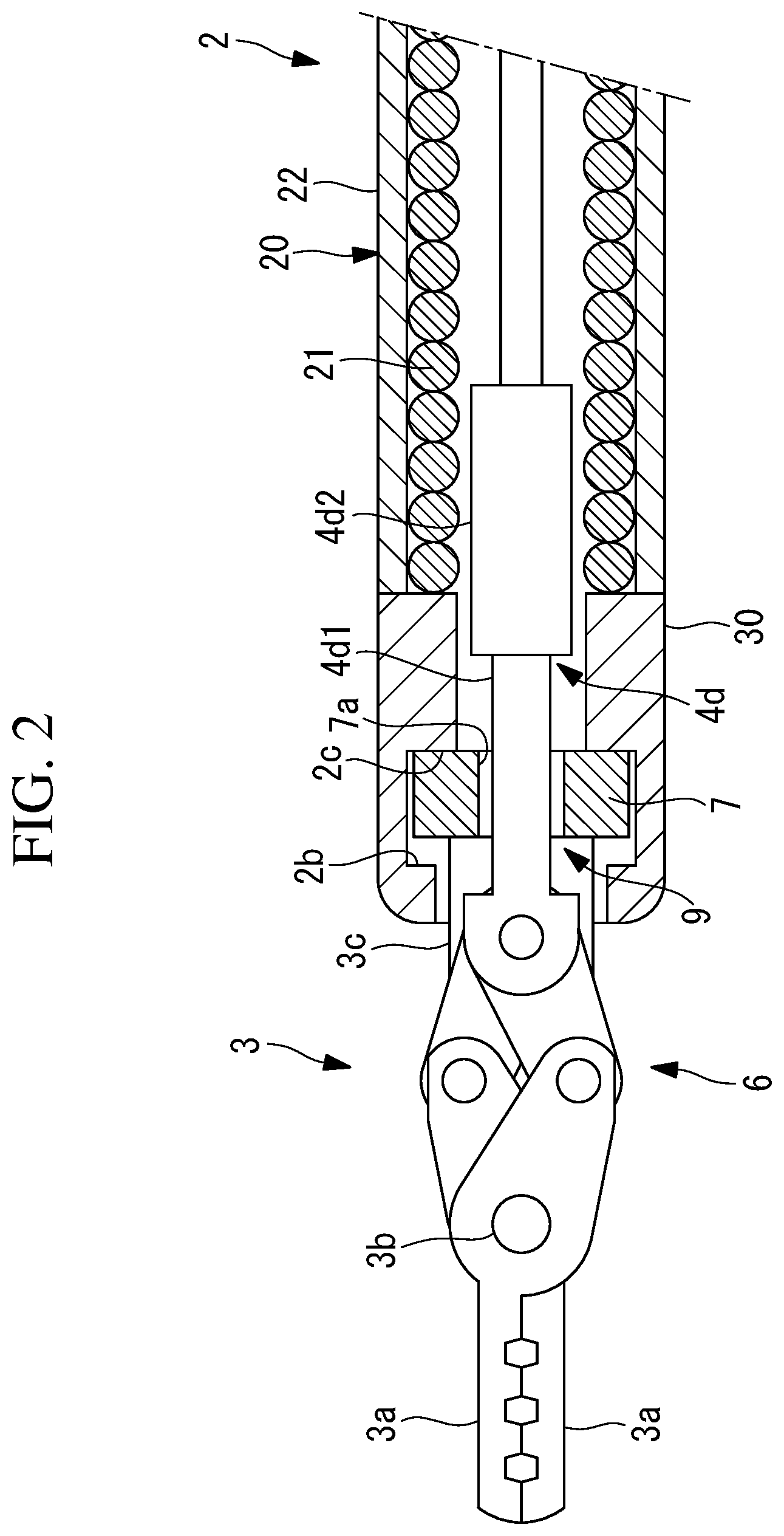 Patent US12551226 Figure 2 – Endoscopic surgical device