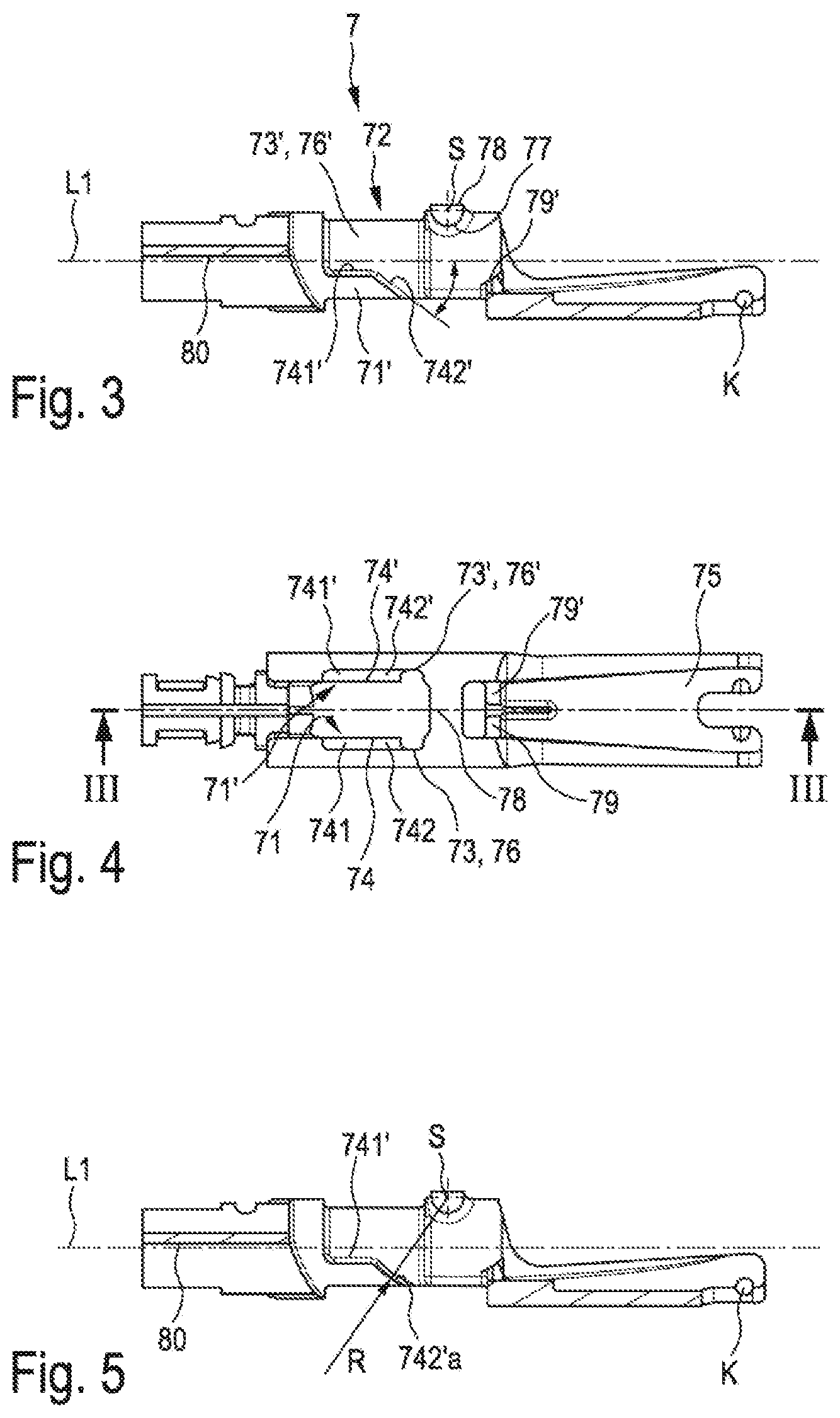 Patent US12551227 Figure 3 – Surgical instrument, tool device for such a surgical instrument, and method for producing such a tool device