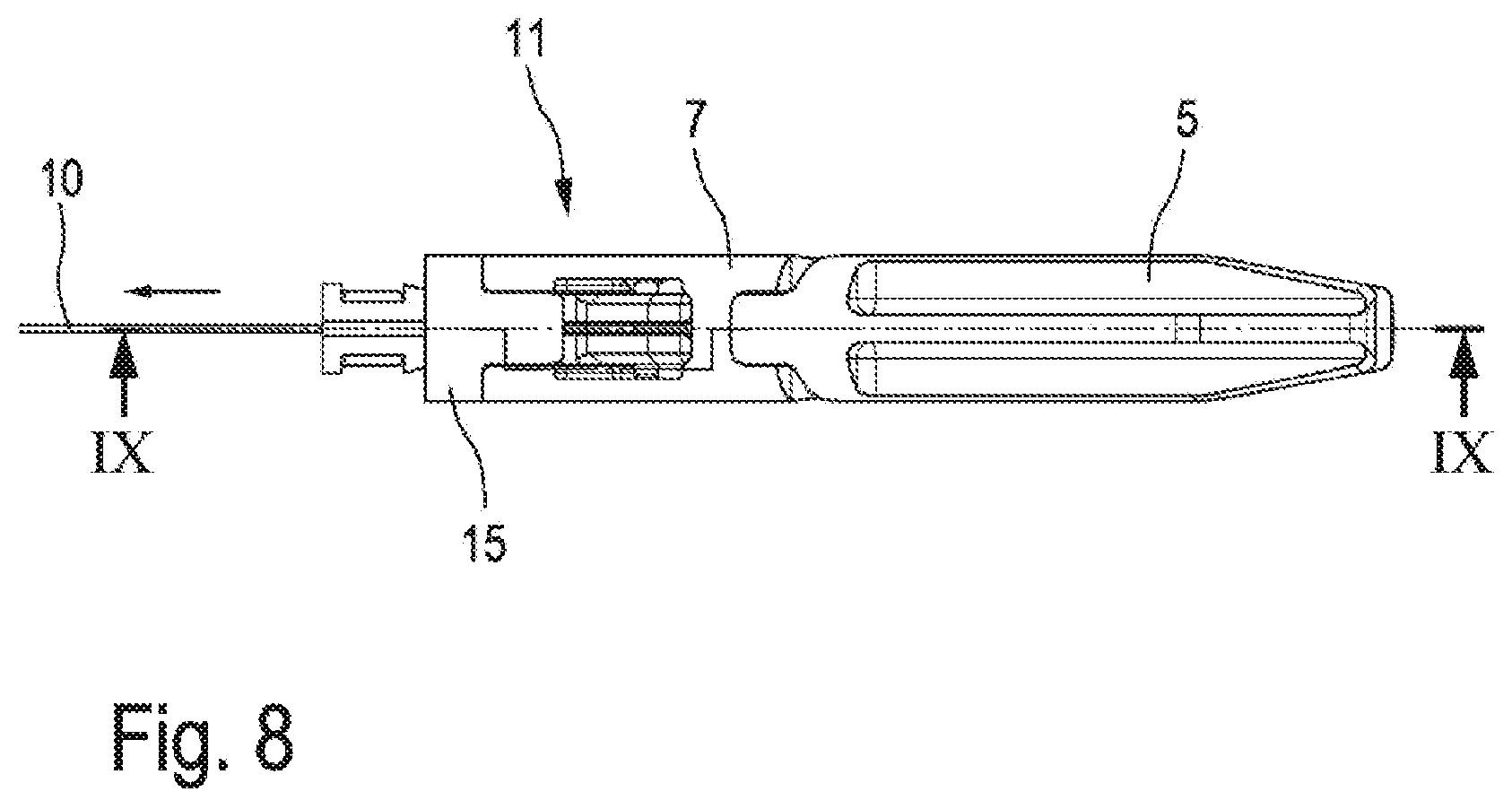 Patent US12551227 Figure 5 – Surgical instrument, tool device for such a surgical instrument, and method for producing such a tool device