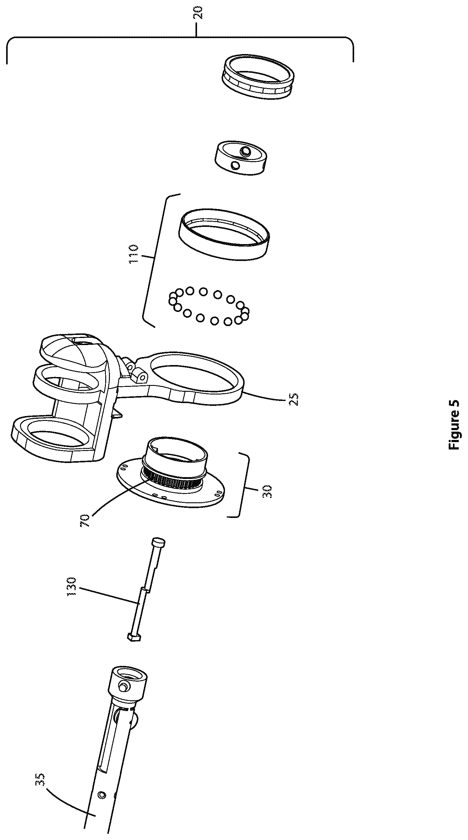 Patent US12551228 Figure 5 – Mechanically operated device