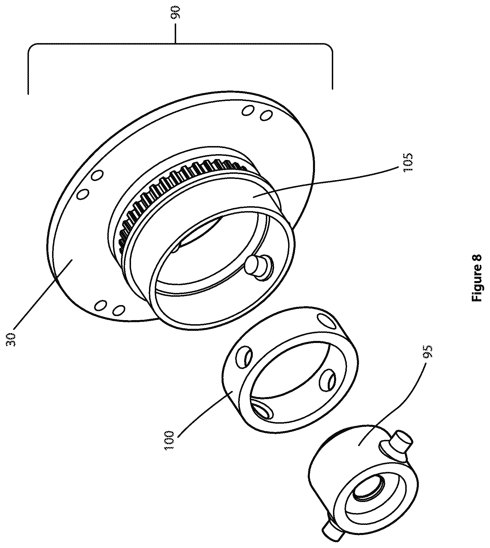 Patent US12551228 Figure 8 – Mechanically operated device