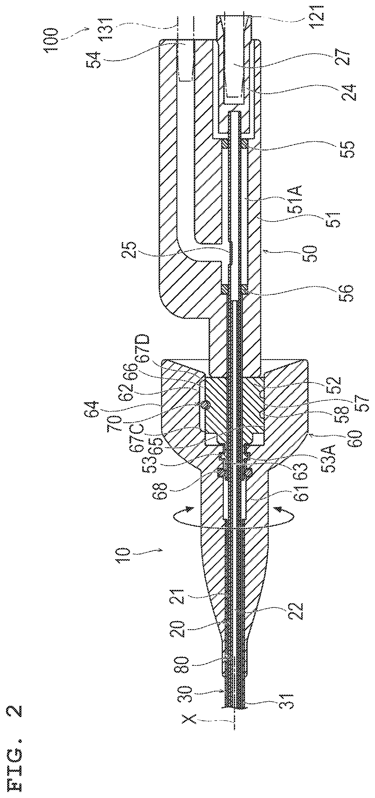 Patent US12551230 Figure 2 – Medical device