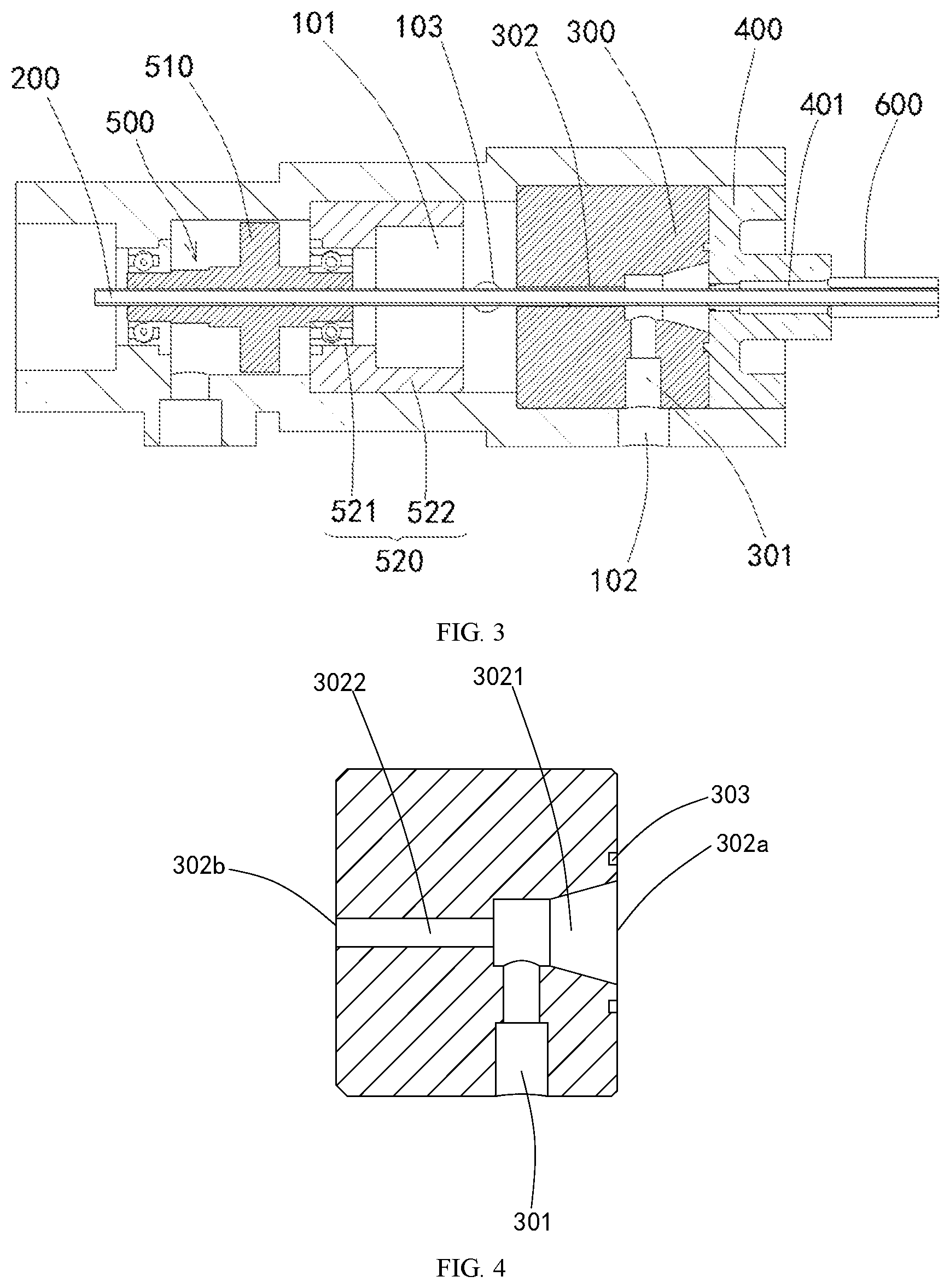 Patent US12551231 Figure 2 – Driving device and rotary grinding apparatus