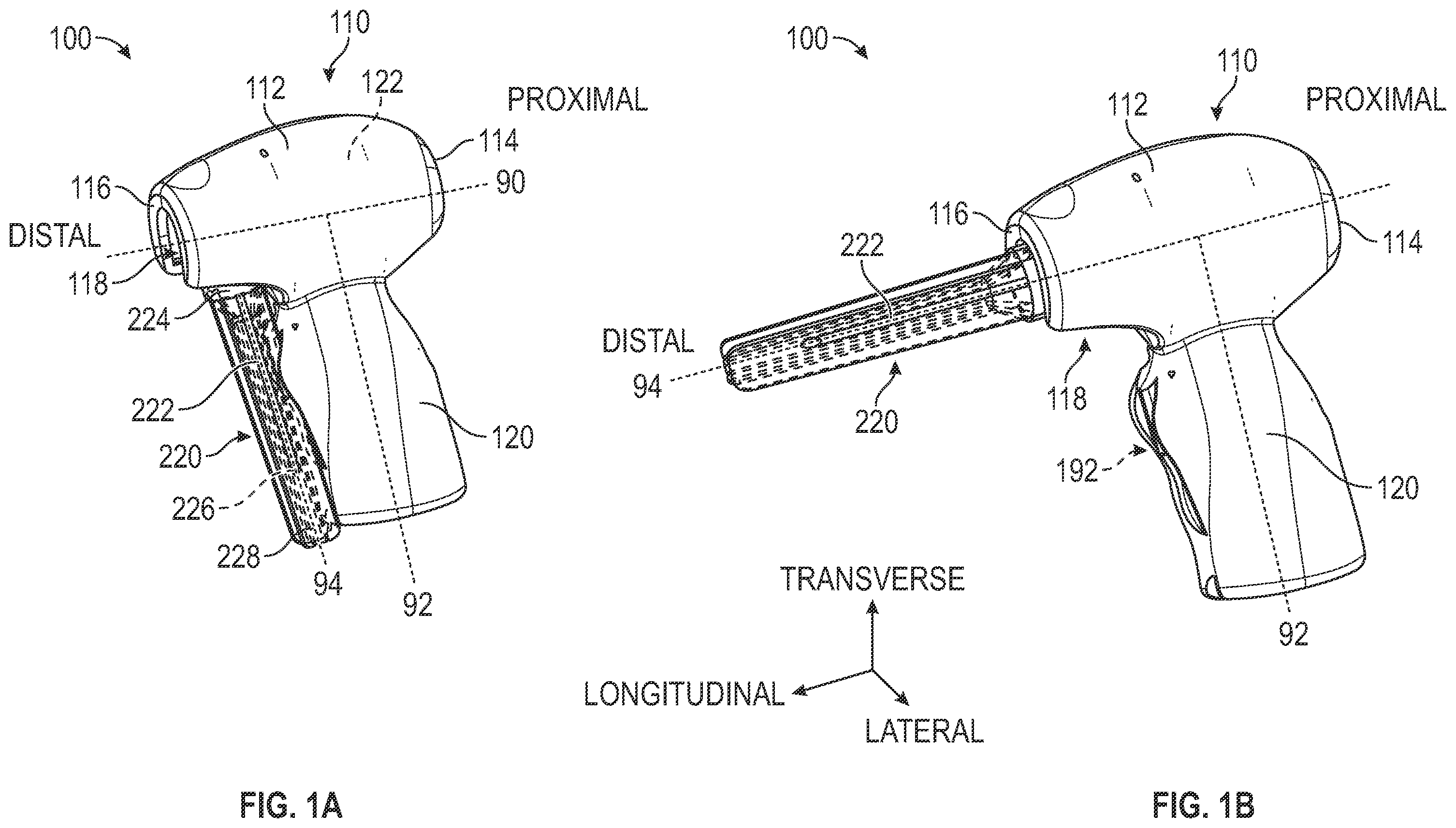 Patent US12551236 Figure 1 – Retractable intraosseous access system