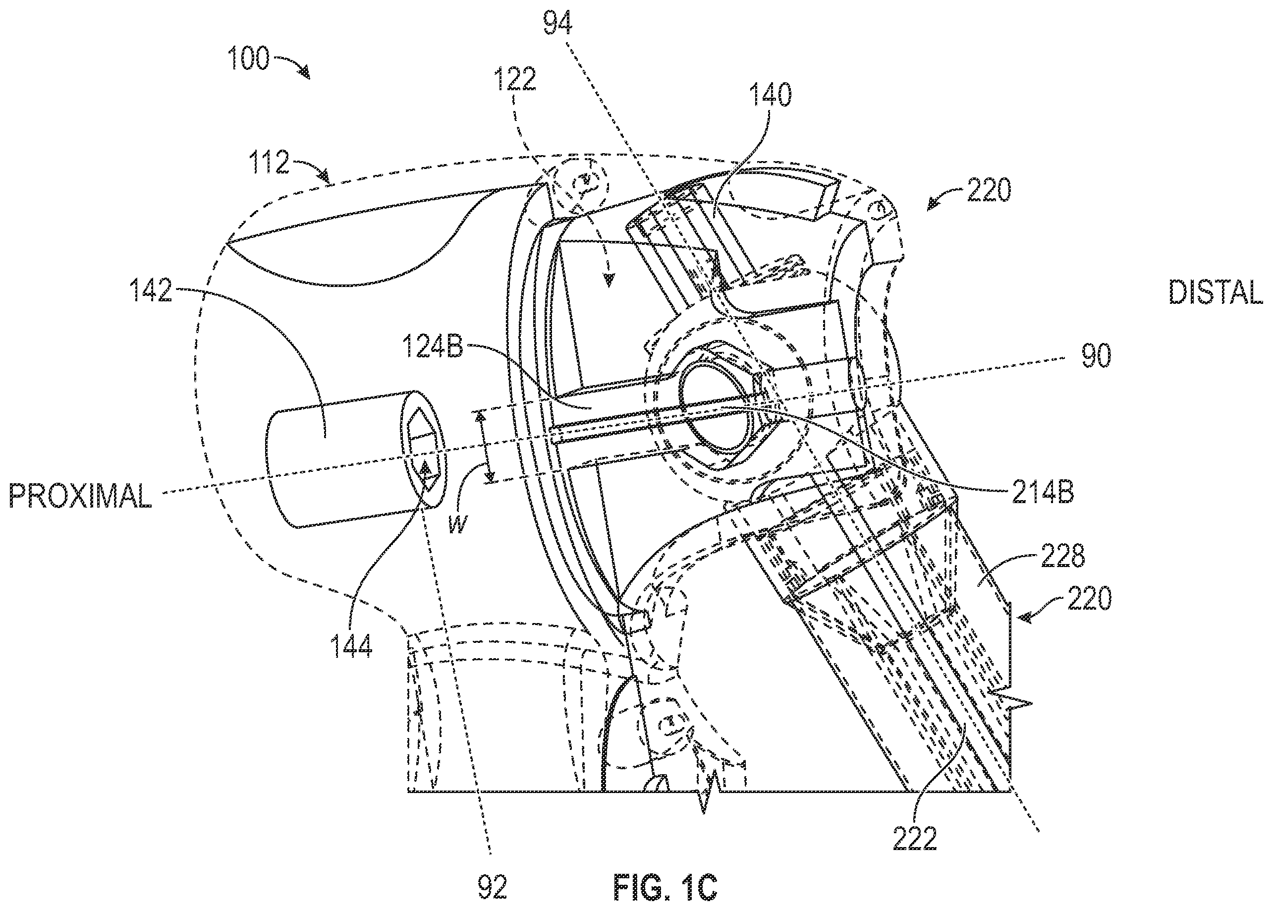 Patent US12551236 Figure 2 – Retractable intraosseous access system