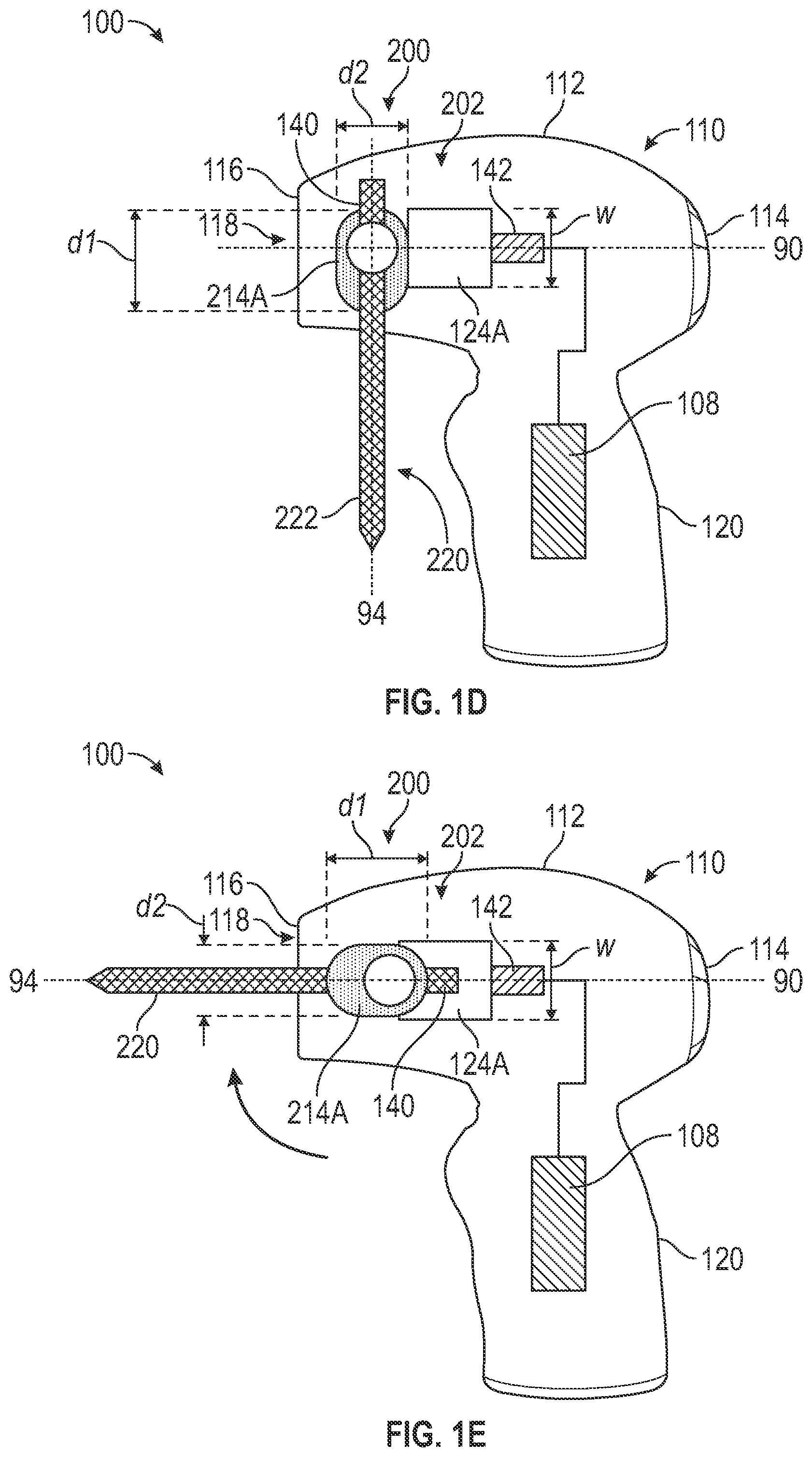 Patent US12551236 Figure 3 – Retractable intraosseous access system