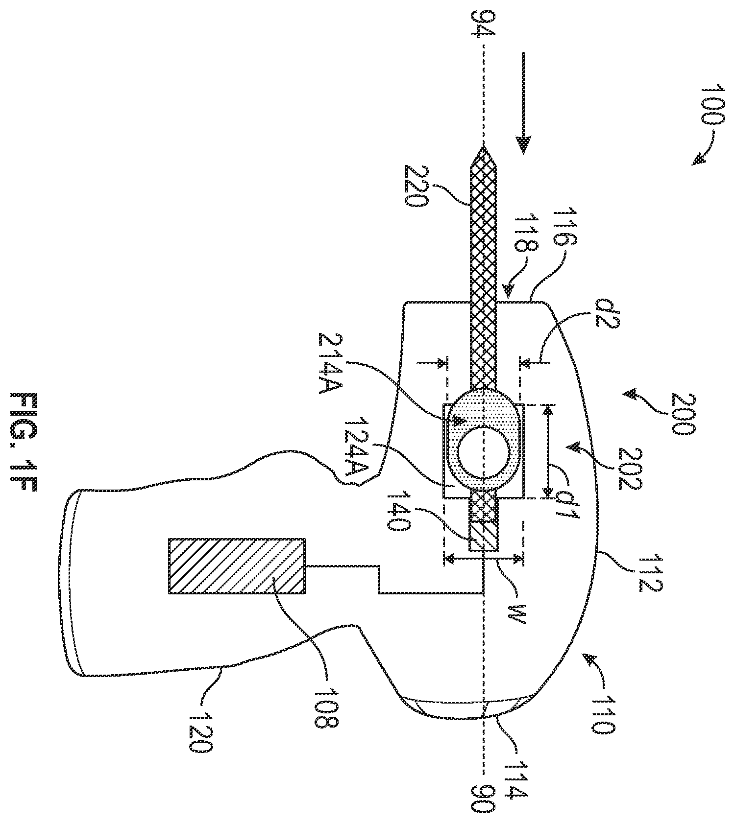 Patent US12551236 Figure 4 – Retractable intraosseous access system