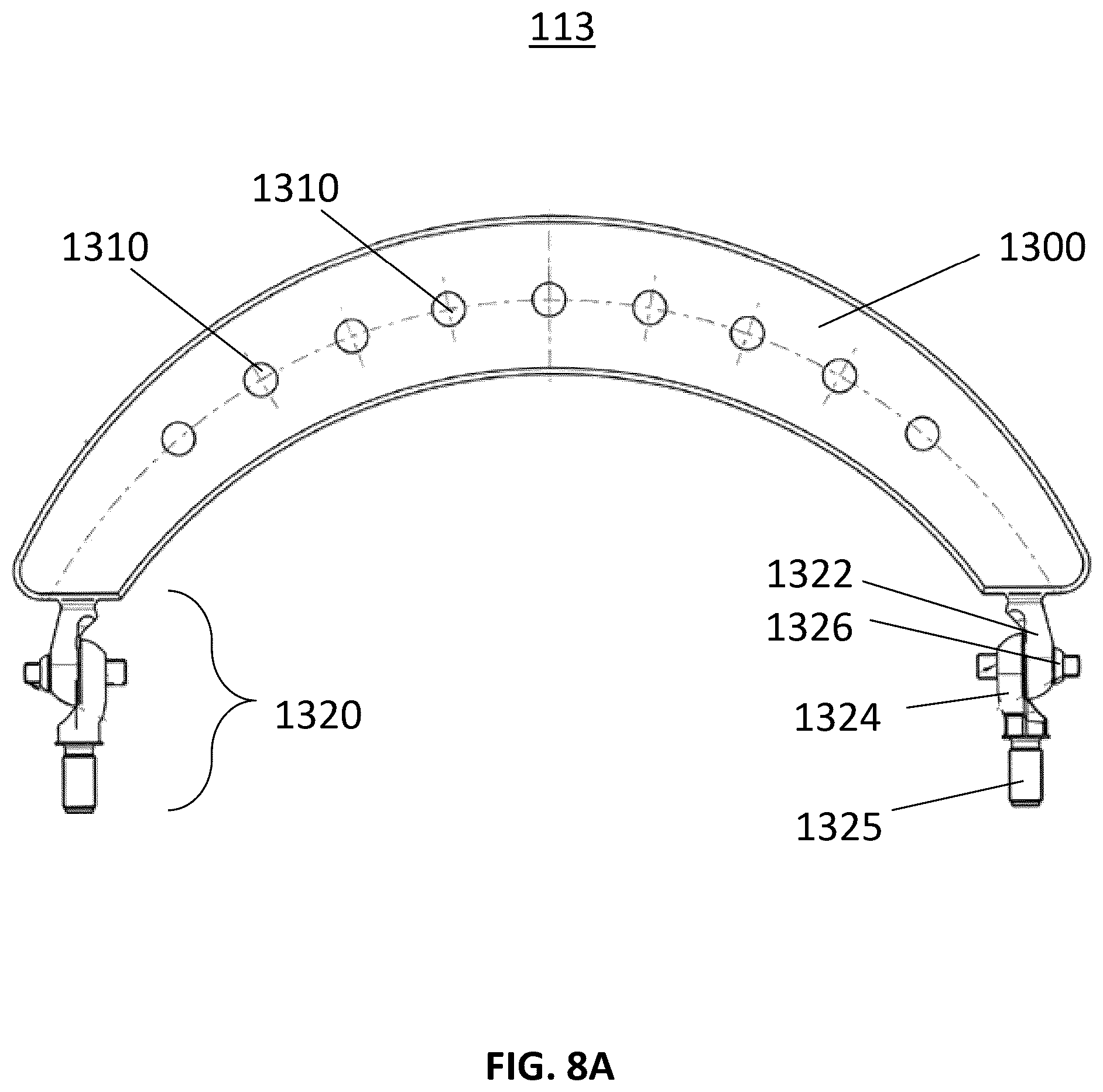 Patent US12551239 Figure 10 – External fixator system