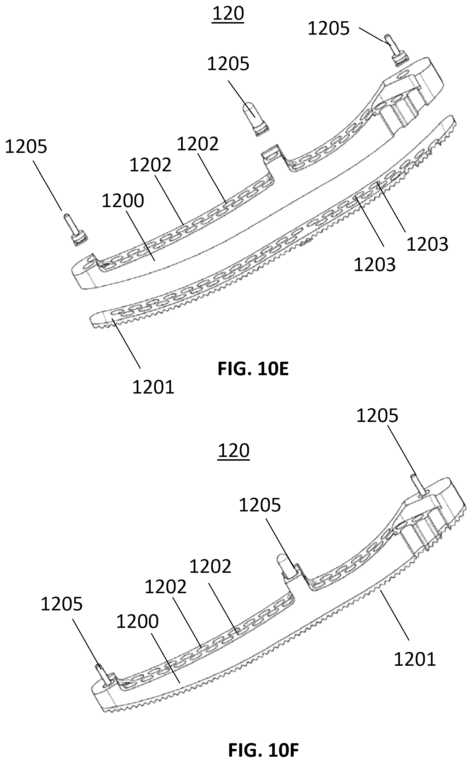 Patent US12551239 Figure 18 – External fixator system