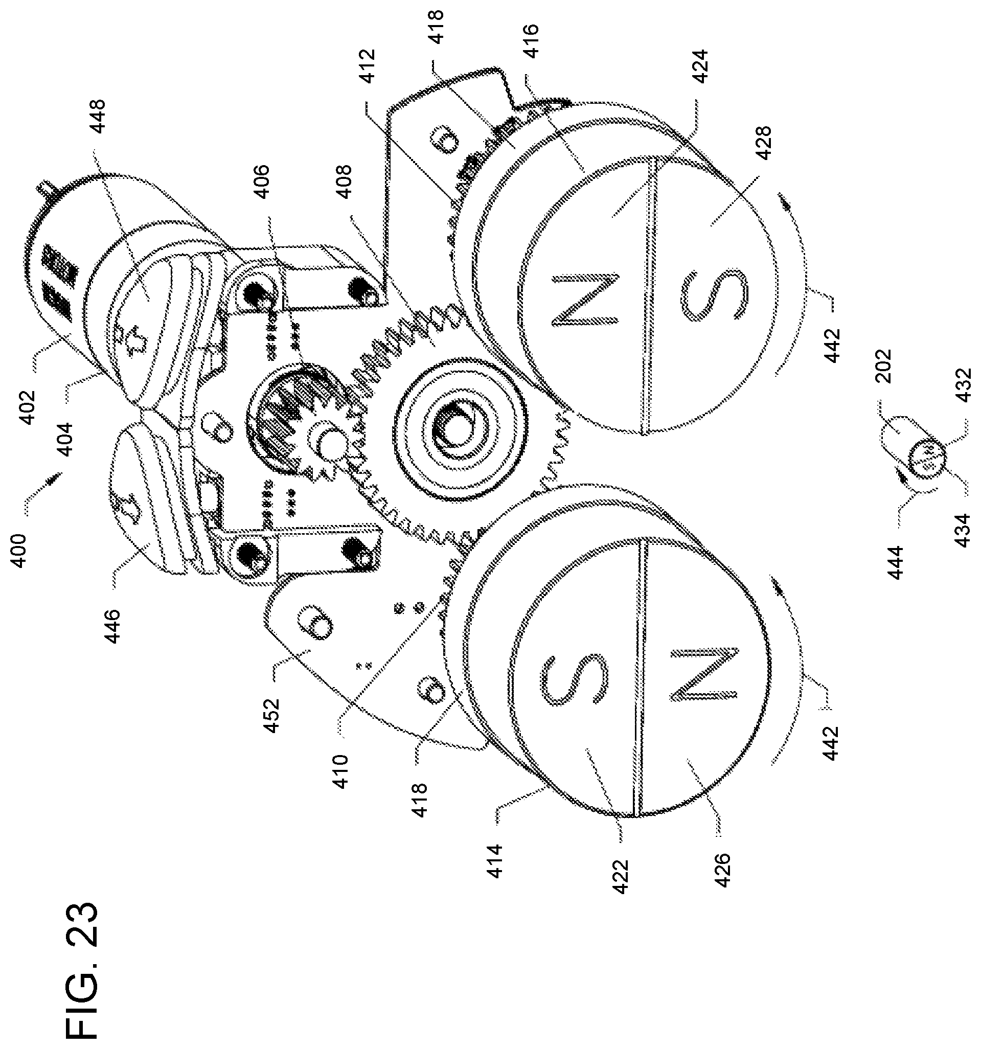 Patent US12551240 Figure 9 – Distraction loss magnet on-off mechanism