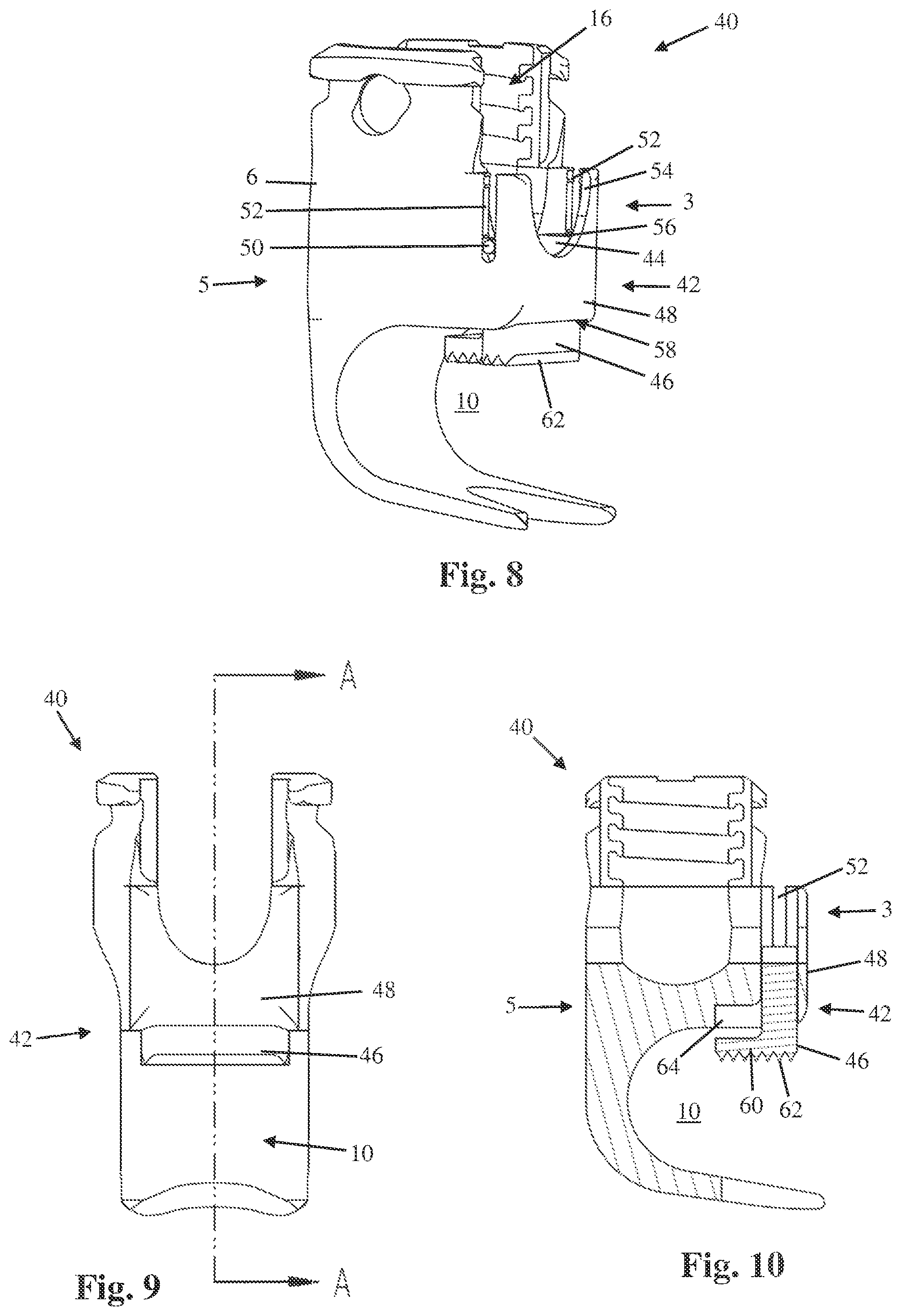 Patent US12551242 Figure 3 – Bone anchor with deployable purchase element