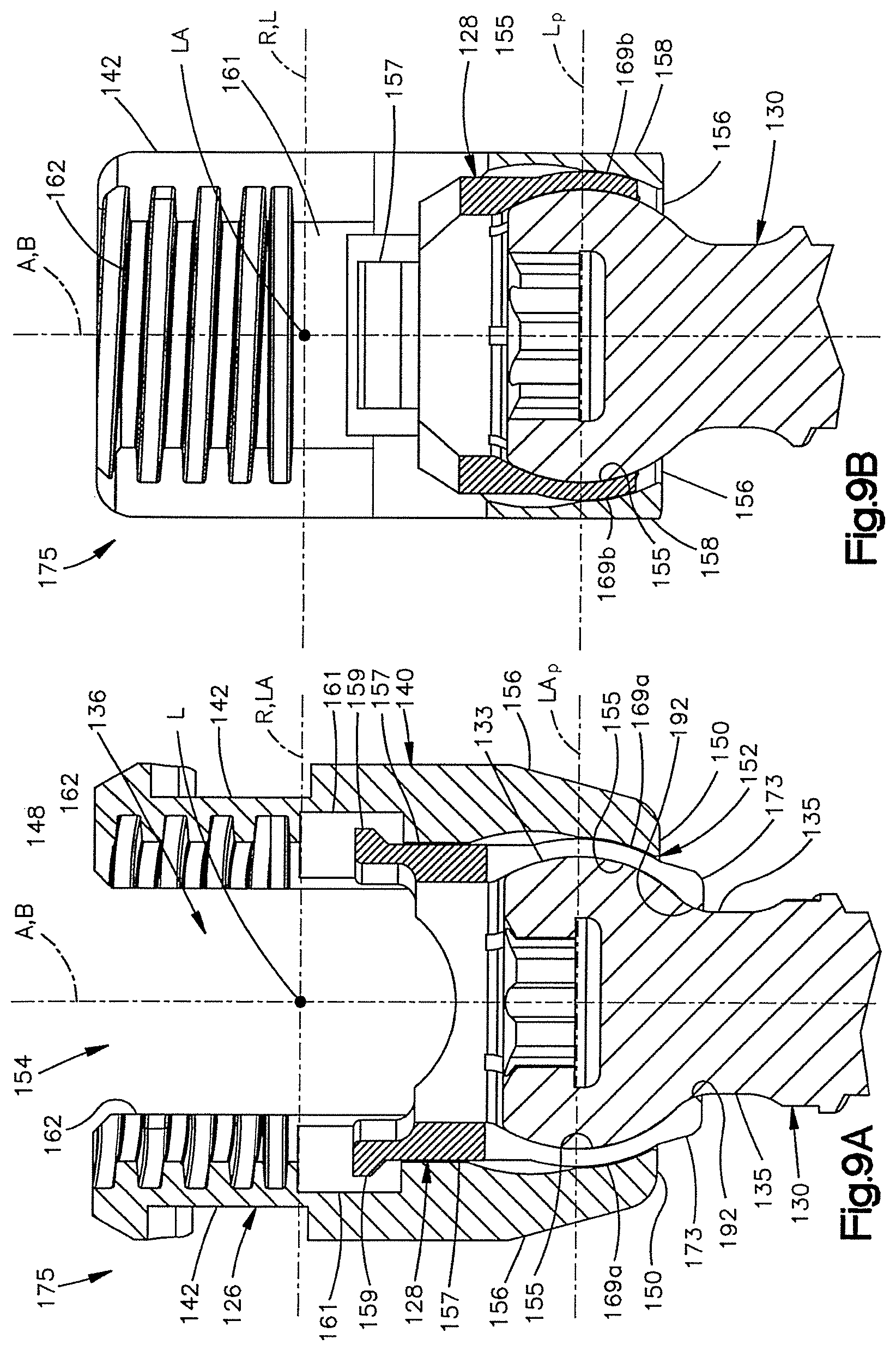 Patent US12551245 Figure 10 – Uni-planer bone fixation assembly