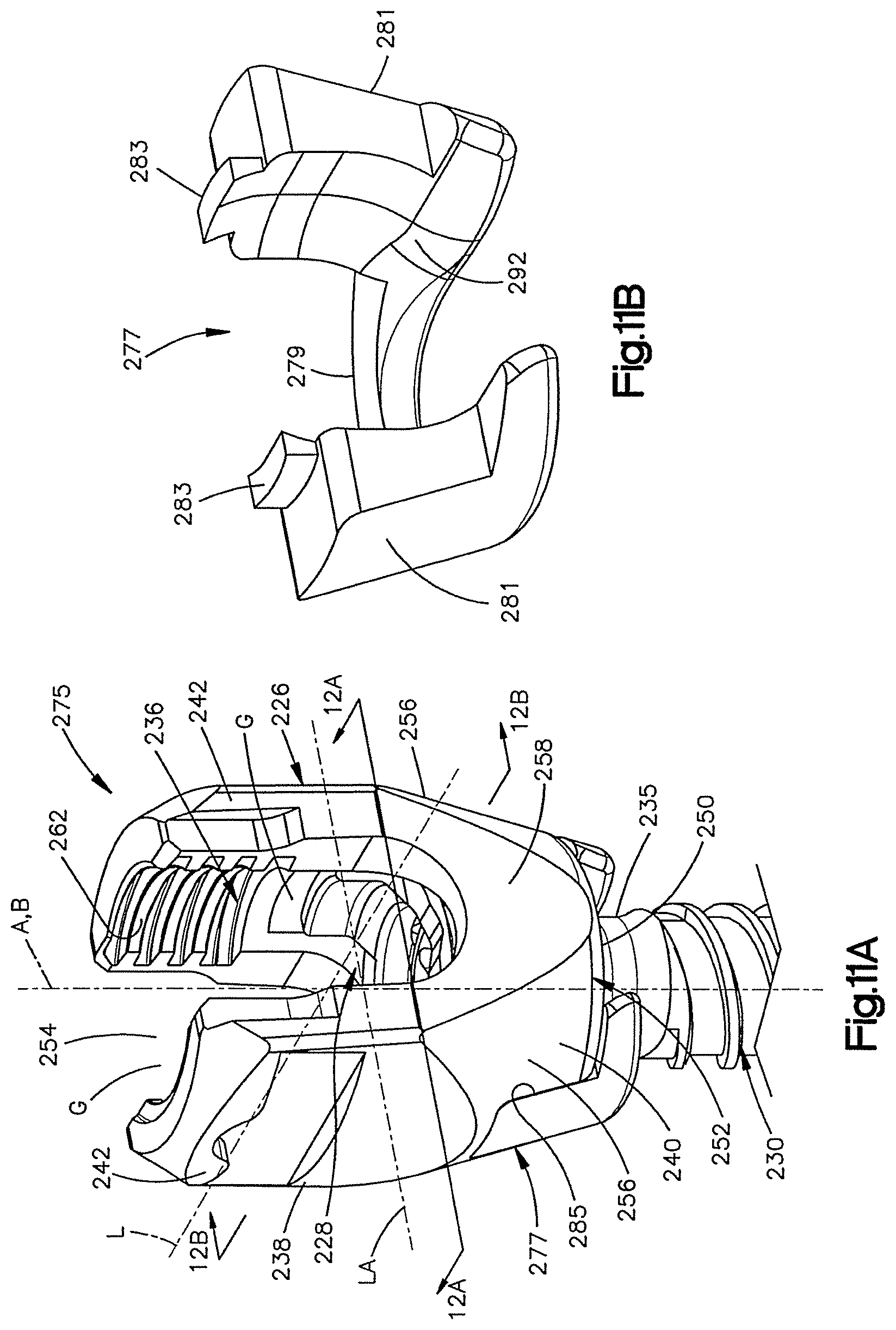 Patent US12551245 Figure 12 – Uni-planer bone fixation assembly