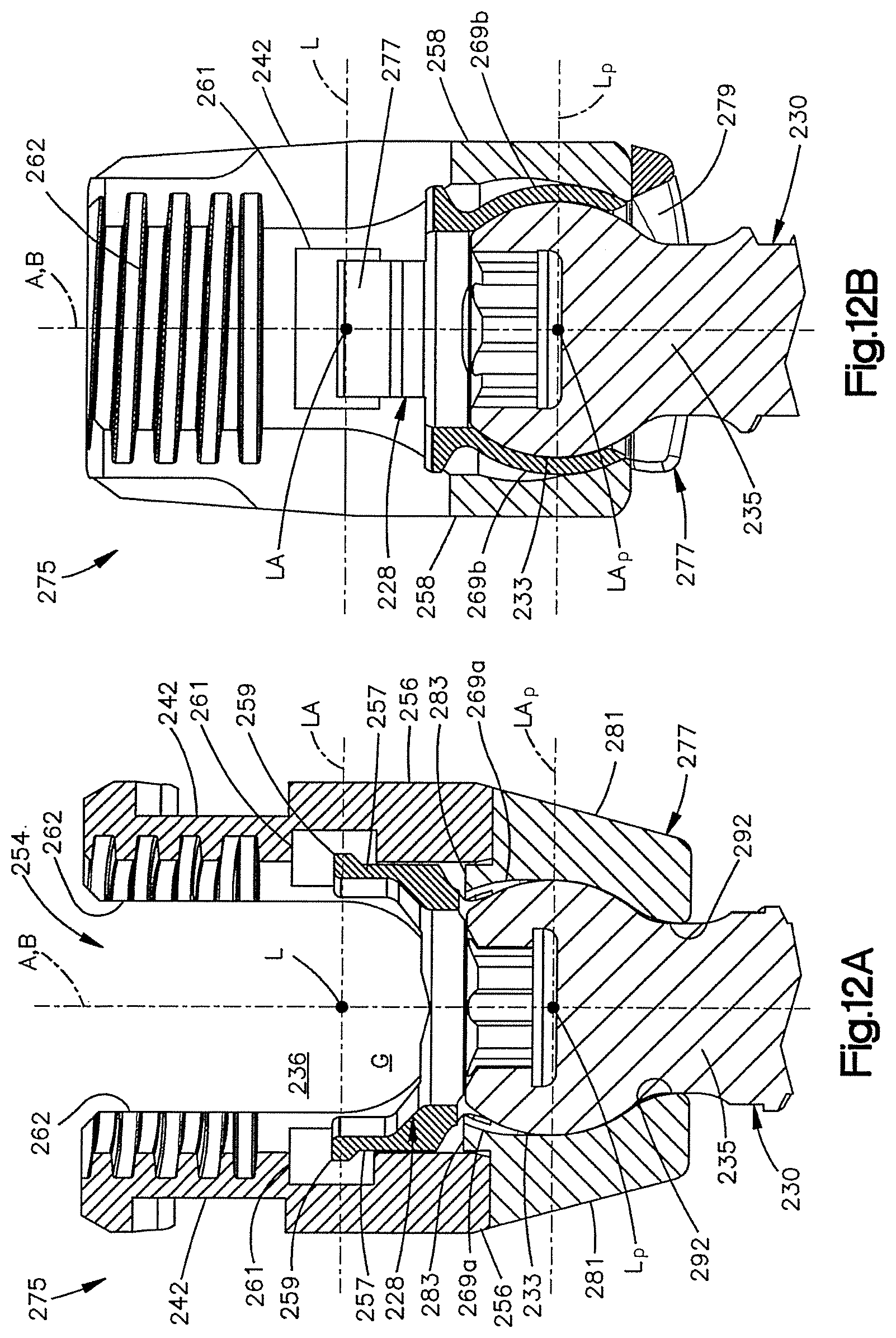 Patent US12551245 Figure 14 – Uni-planer bone fixation assembly