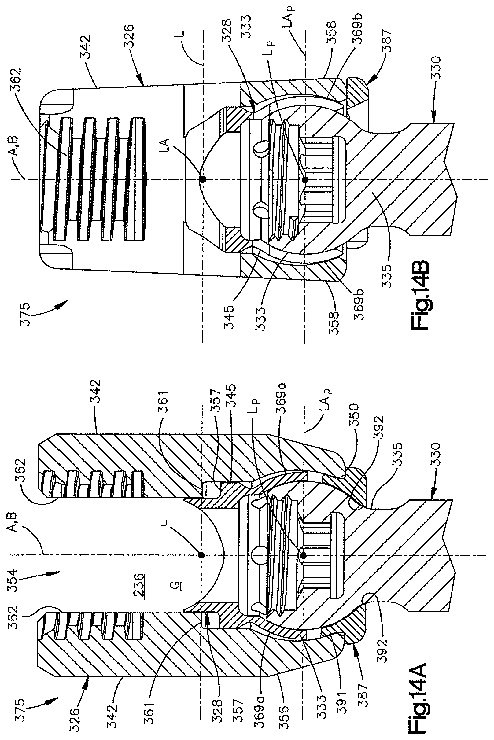 Patent US12551245 Figure 16 – Uni-planer bone fixation assembly