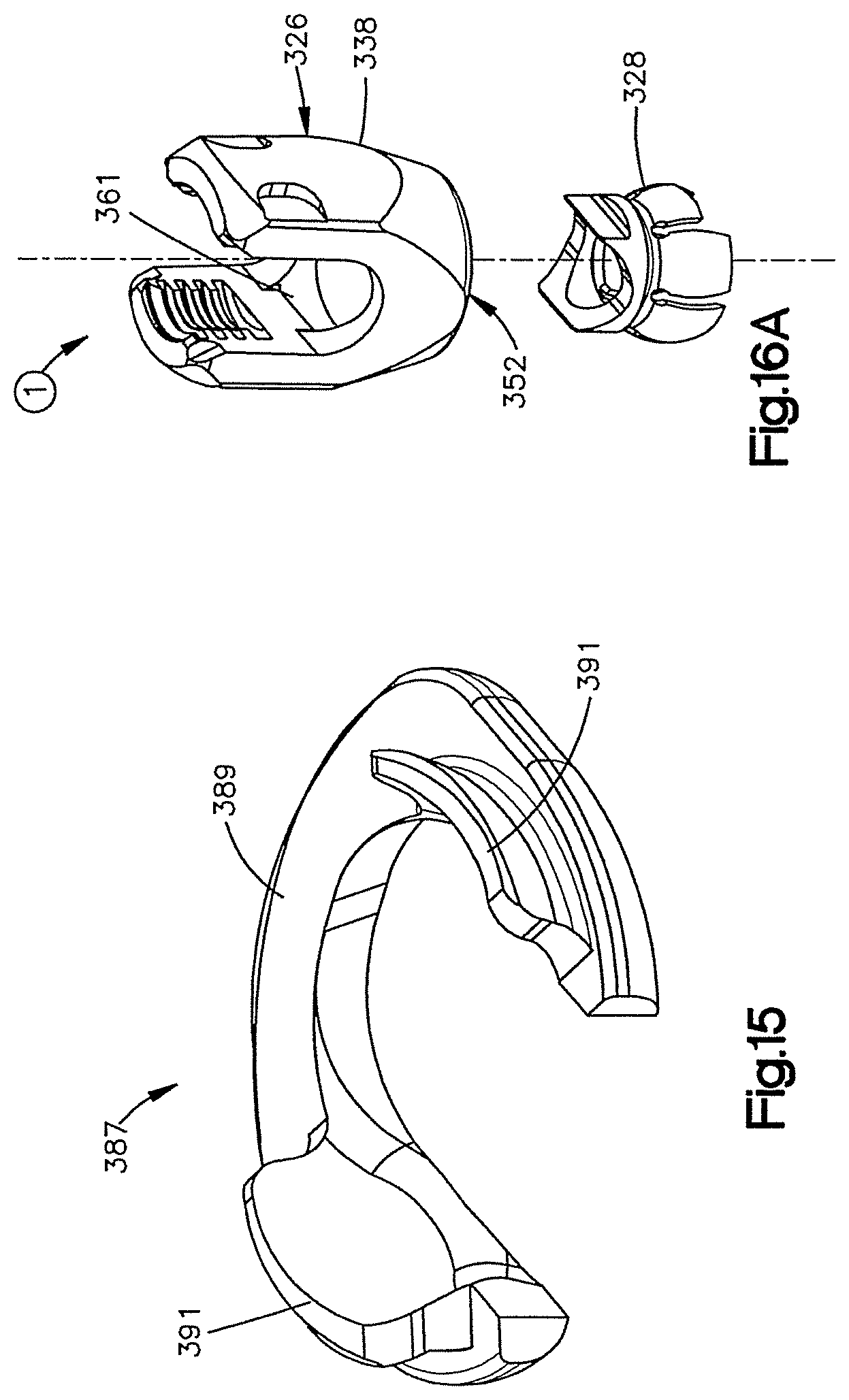 Patent US12551245 Figure 17 – Uni-planer bone fixation assembly