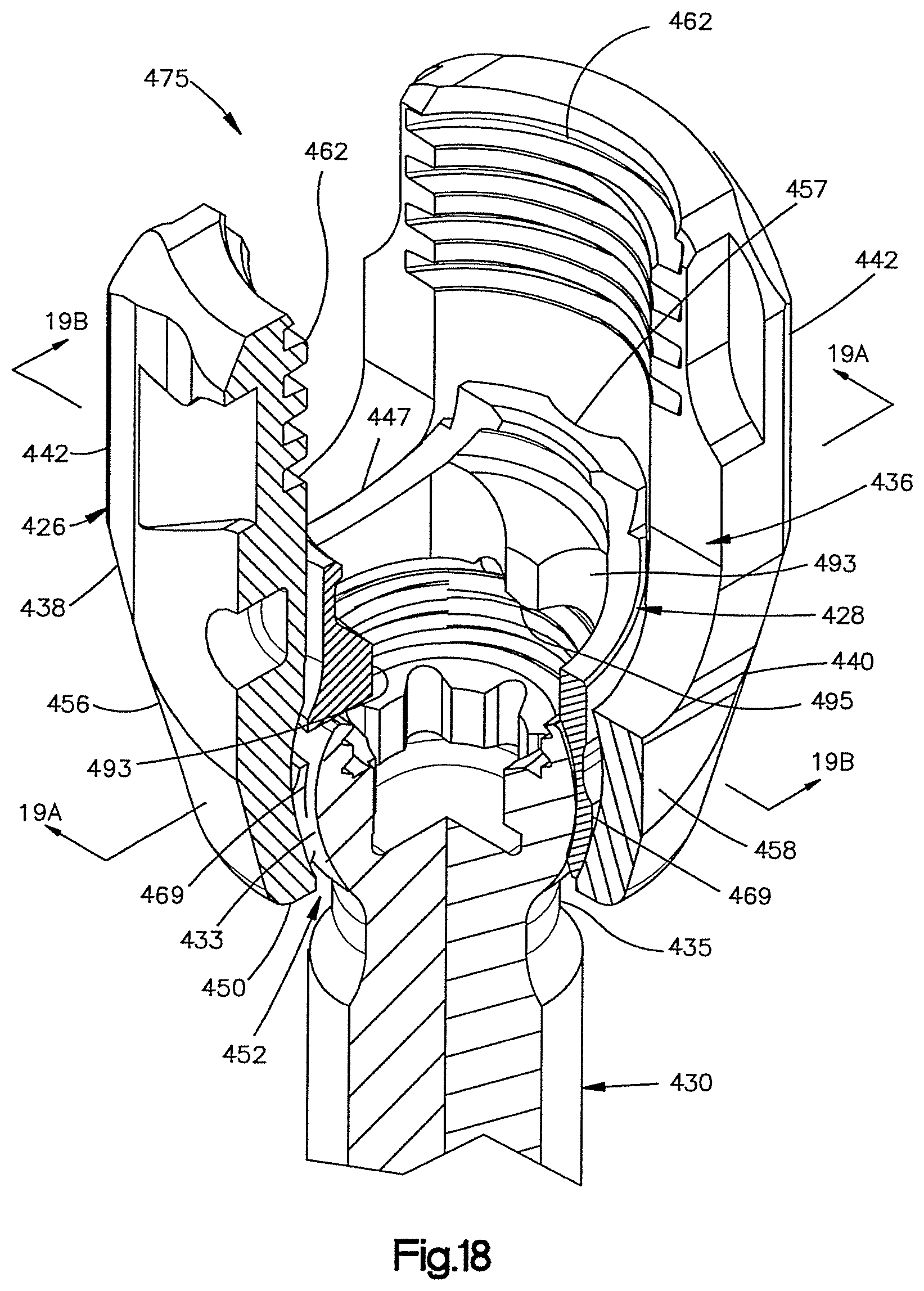 Patent US12551245 Figure 20 – Uni-planer bone fixation assembly