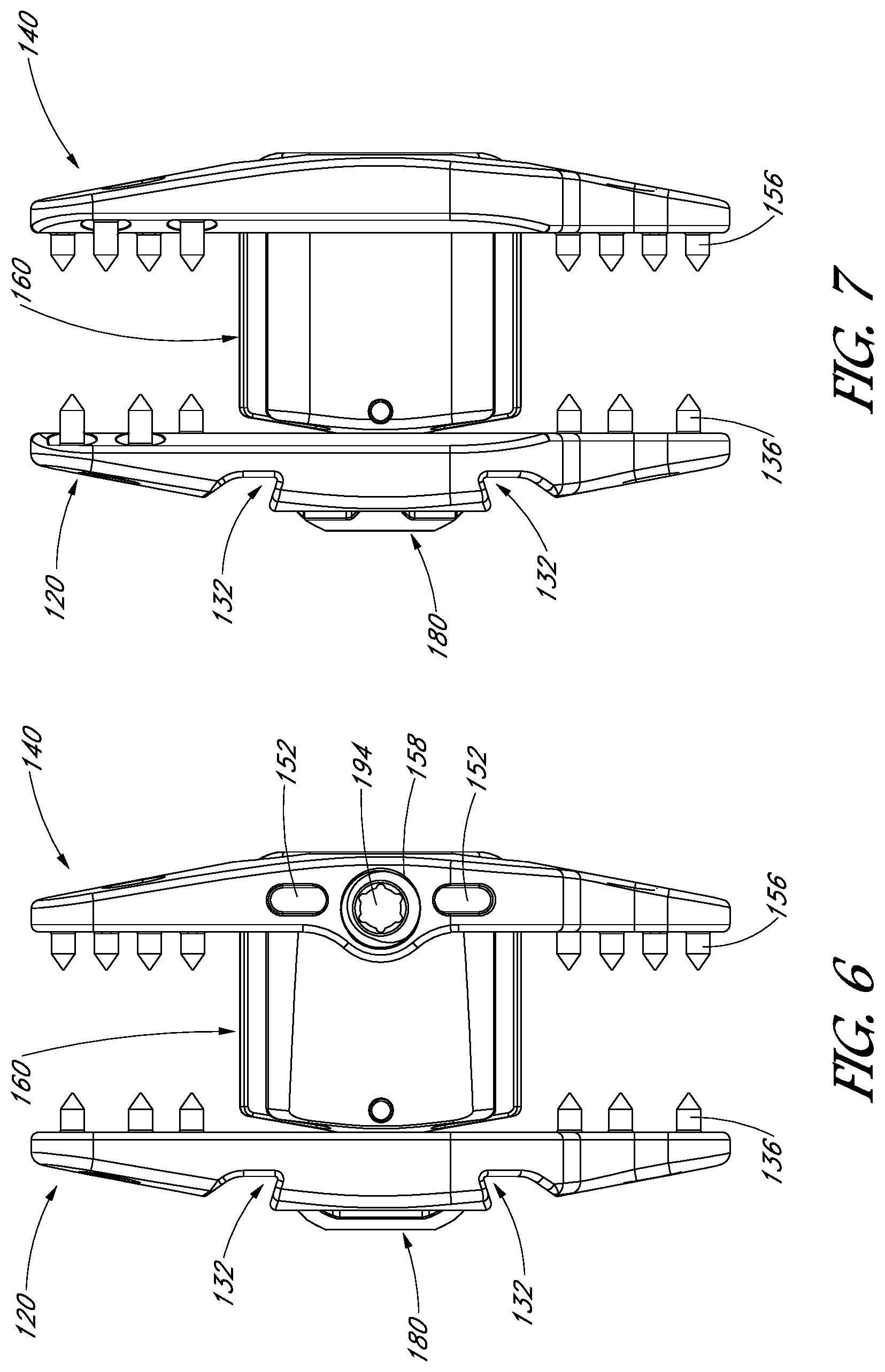 Patent US12551246 Figure 5 – Apparatus and method of treating spinous processes