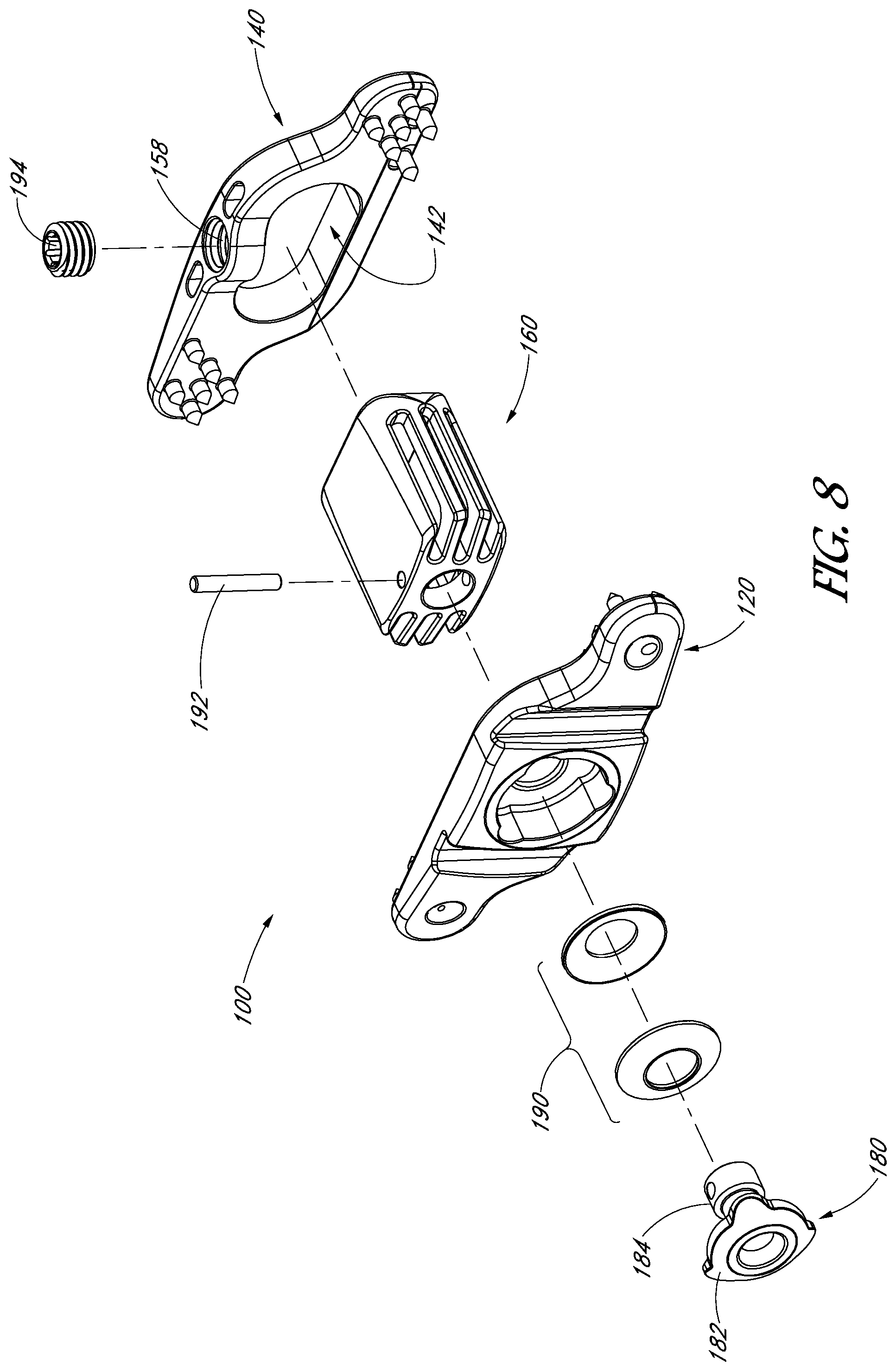Patent US12551246 Figure 6 – Apparatus and method of treating spinous processes