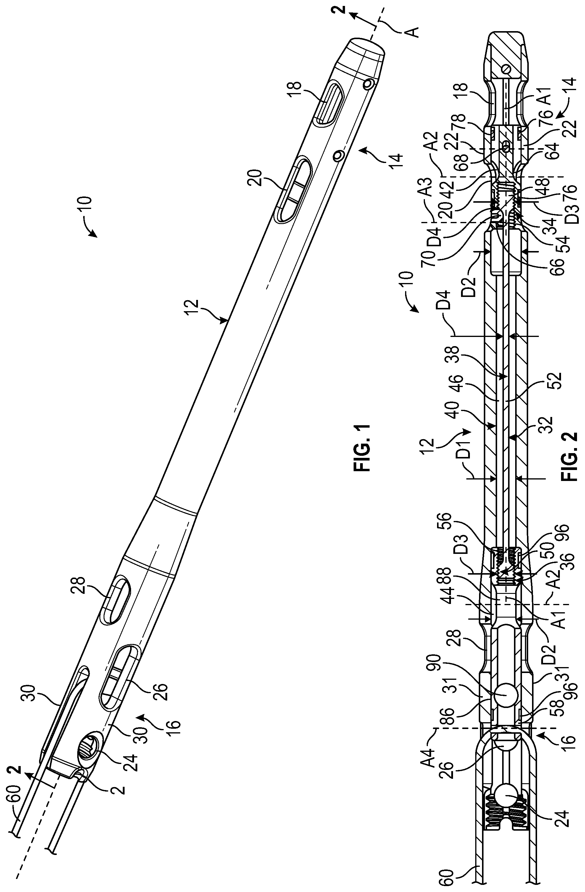 Patent US12551248 Figure 1 – Surgical devices for applying compression within or across joints