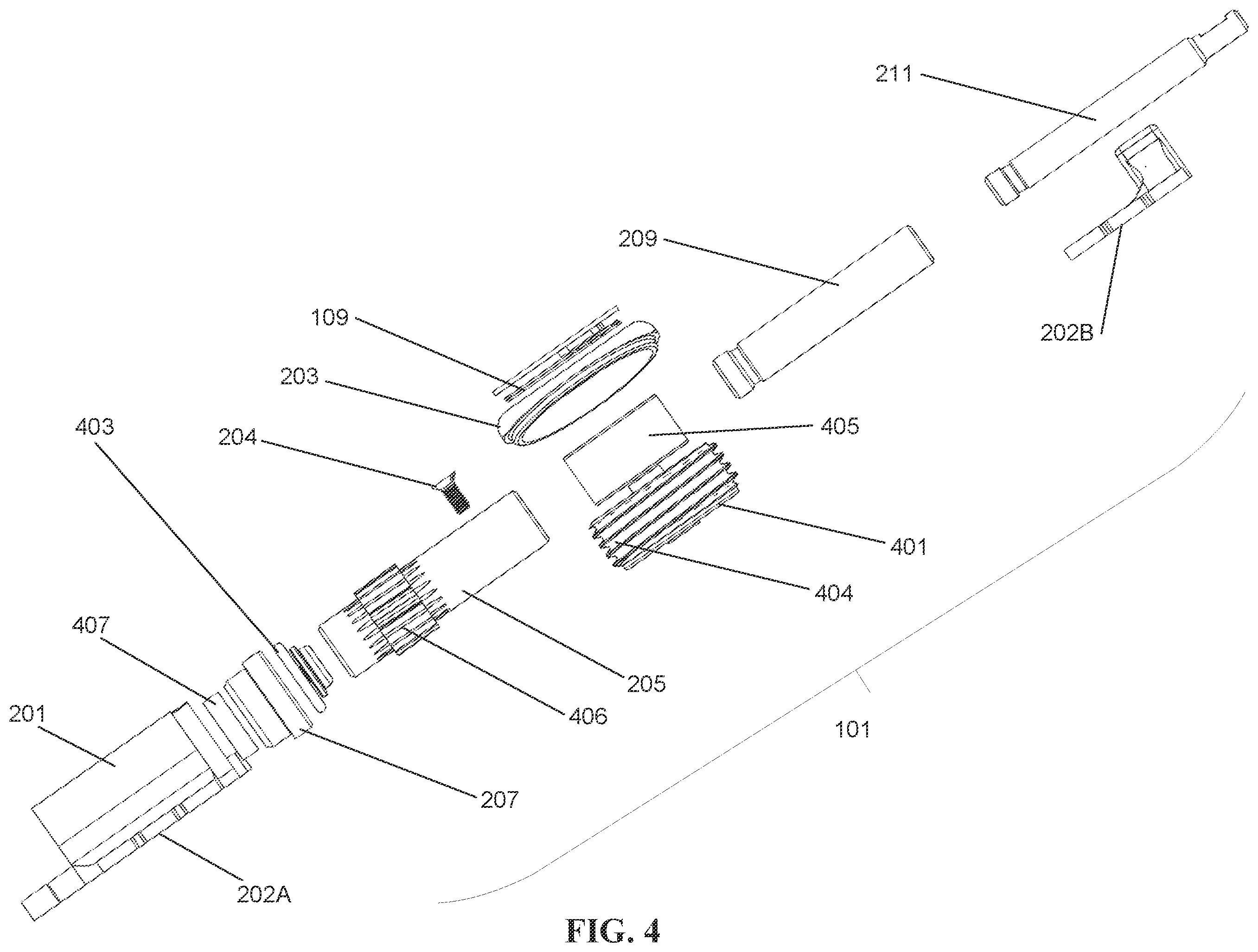 Patent US12551250 Figure 4 – Systems and processes for distraction control