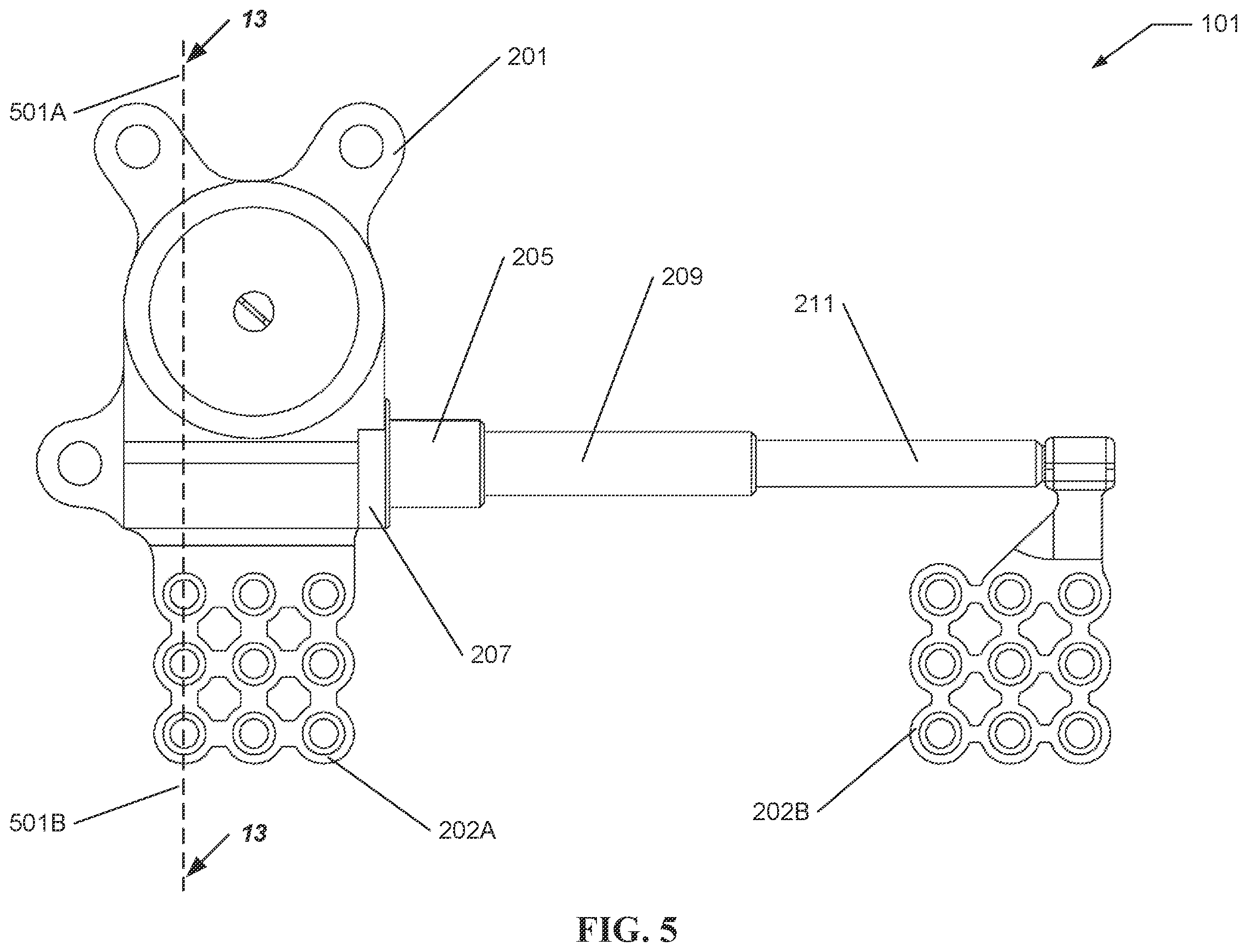 Patent US12551250 Figure 5 – Systems and processes for distraction control