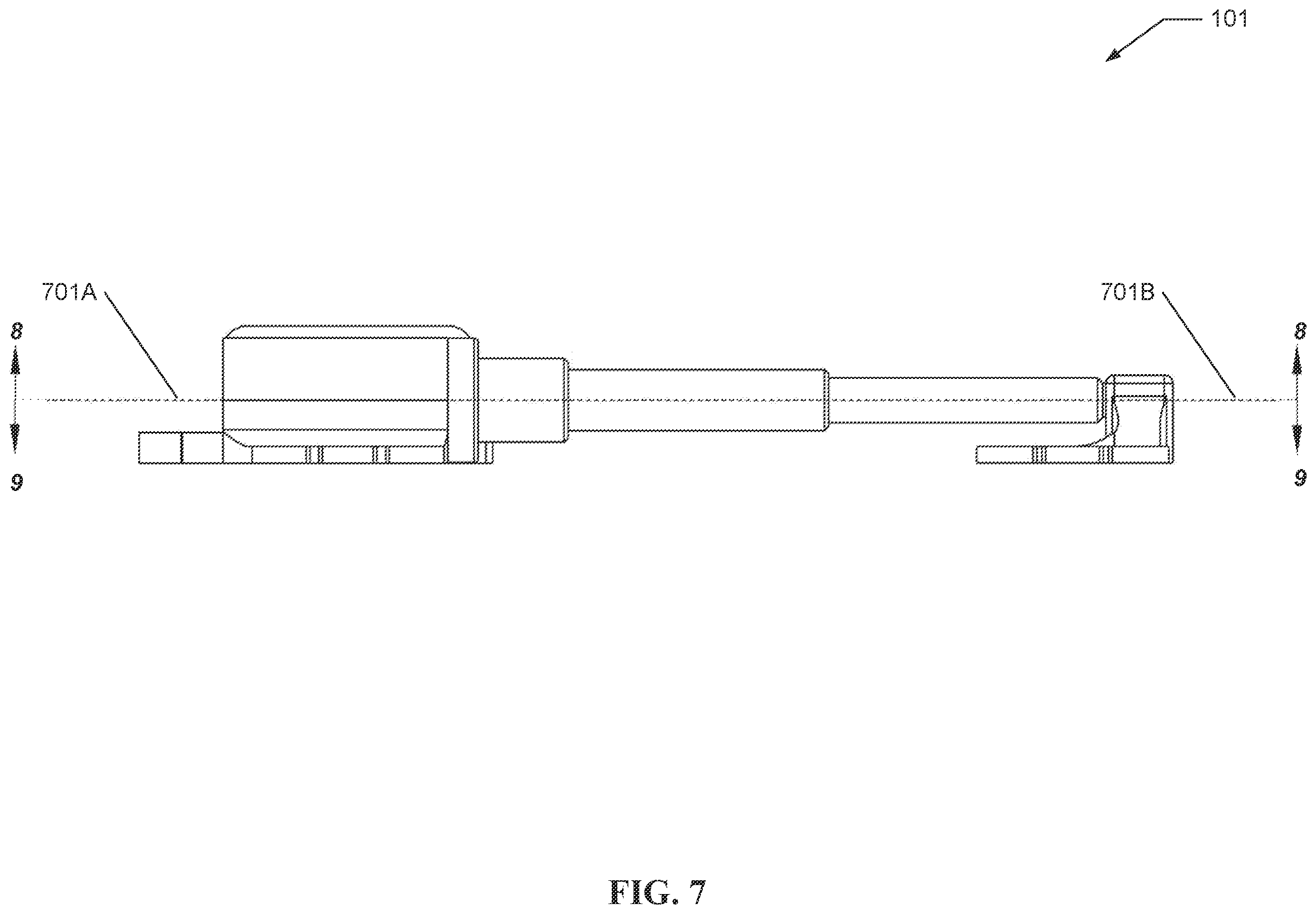 Patent US12551250 Figure 7 – Systems and processes for distraction control
